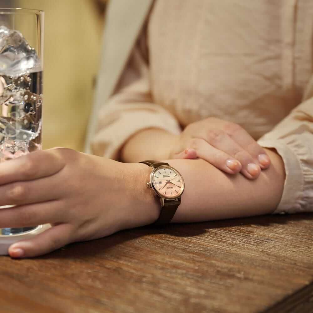 55555 Seiko Presage Automatik Cocktail Time Damenuhr Limited Edition SRE014J1