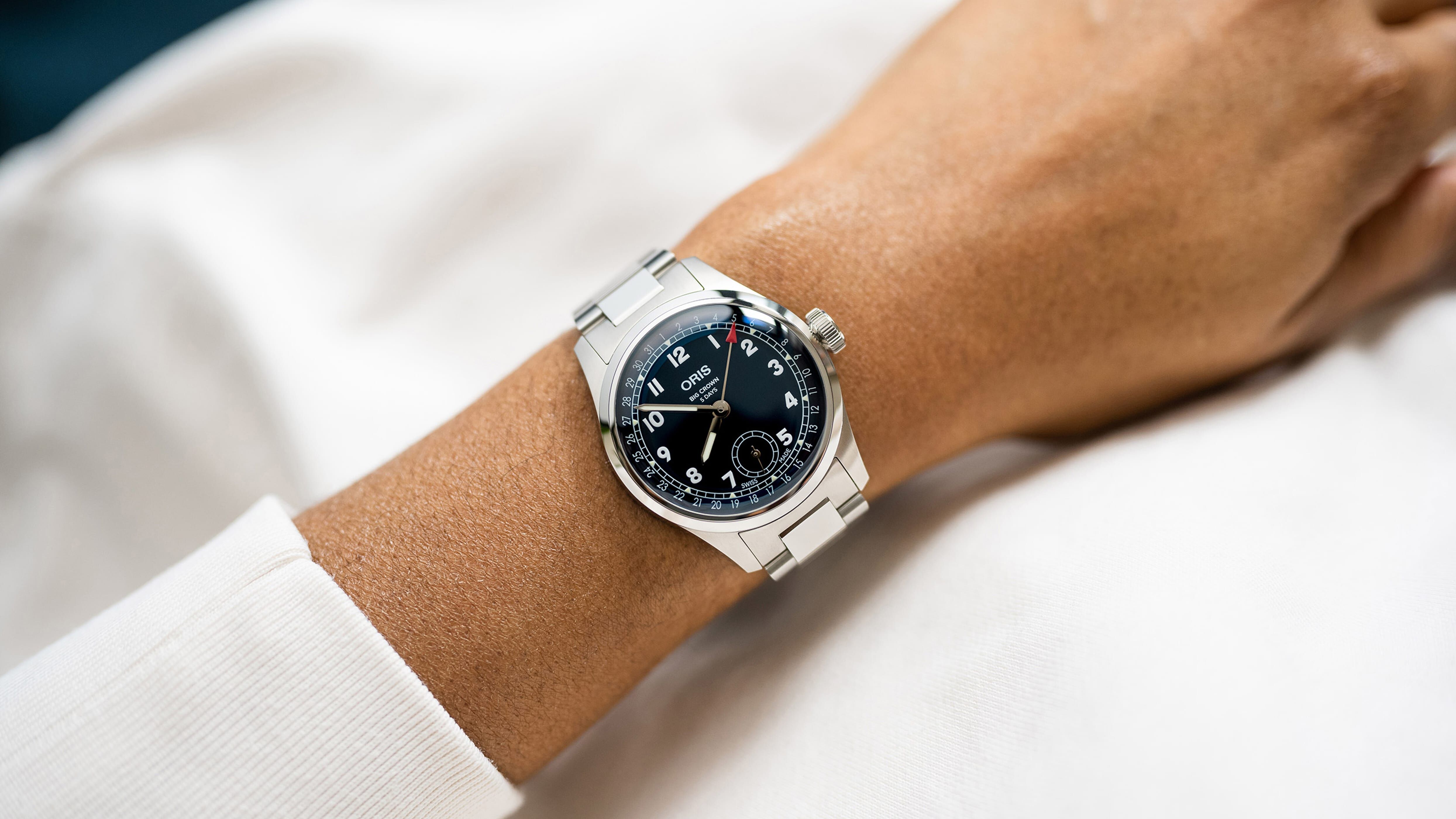 Oris BIG CROWN POINTER DATE CALIBER 403 men's watch 01 403 7776 4065-07 8 19 06 Oris BIG CROWN POINTER DATE CALIBER 403 men's watch 01 403 7776 4065-07 8 19 06