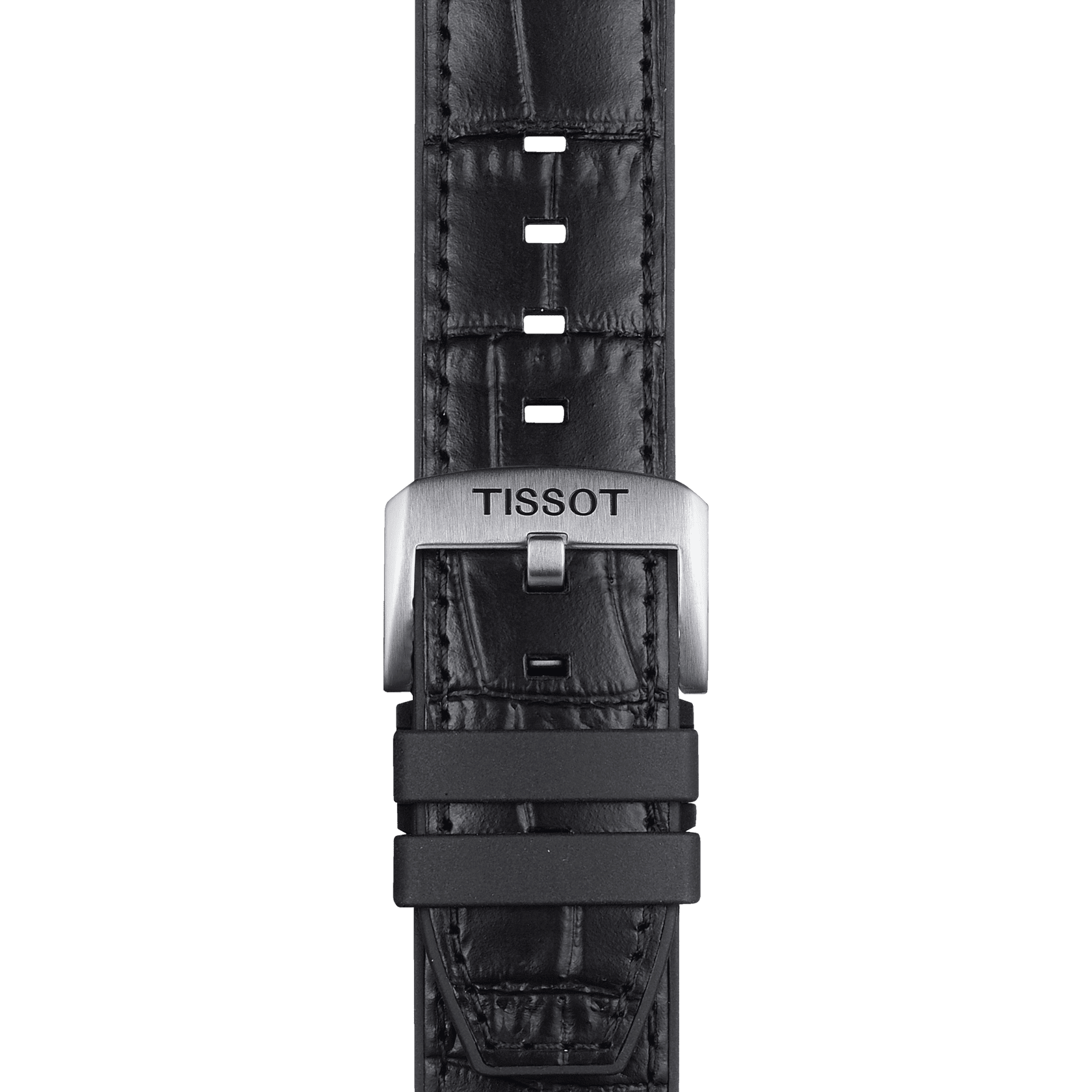 Tissot Ersatzarmband Leder schwarz