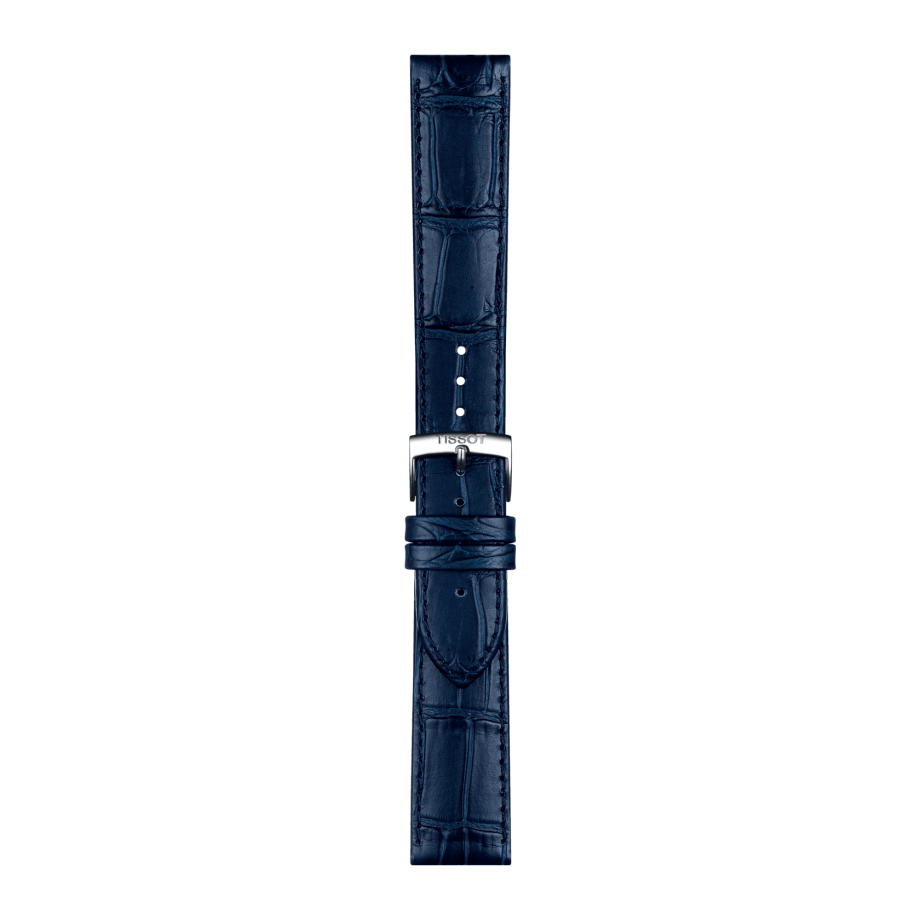 T852-041-534_view Tissot Ersatzarmband Leder blau