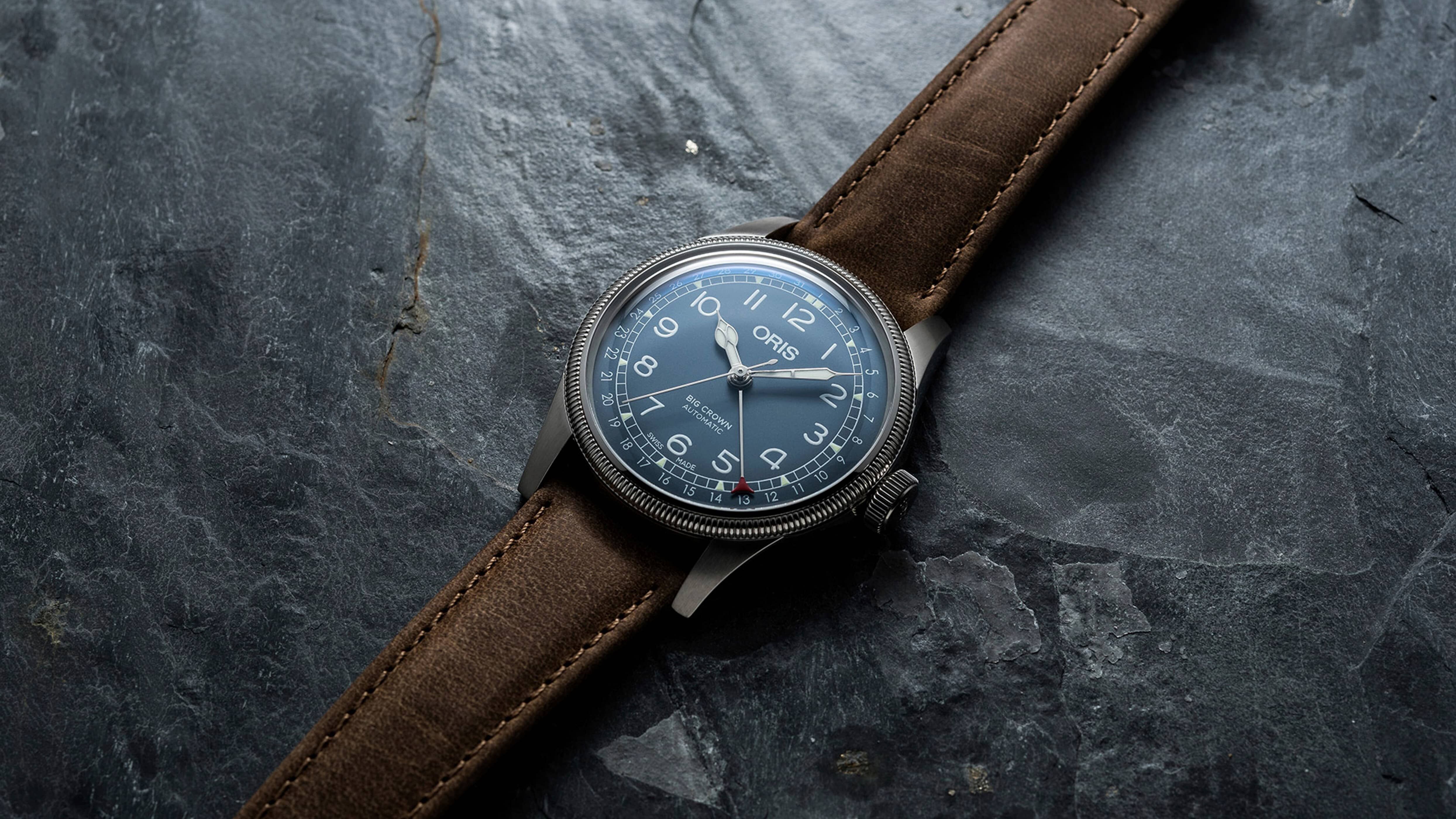 Oris BIG CROWN POINTER DATE men's watch 01-754-7785-4065-07-6-20-10 Oris BIG CROWN POINTER DATE men's watch 01-754-7785-4065-07-6-20-10