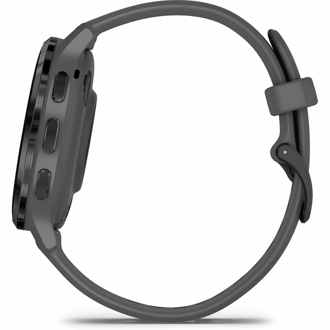 88865936_3 Garmin Venu 3S Pebble Gray/Slate Gray with Silicone Strap Women's Watch 010-02785-00