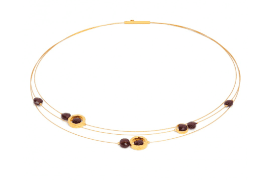 Bernd Wolf Impuls necklace garnet 85073776-043