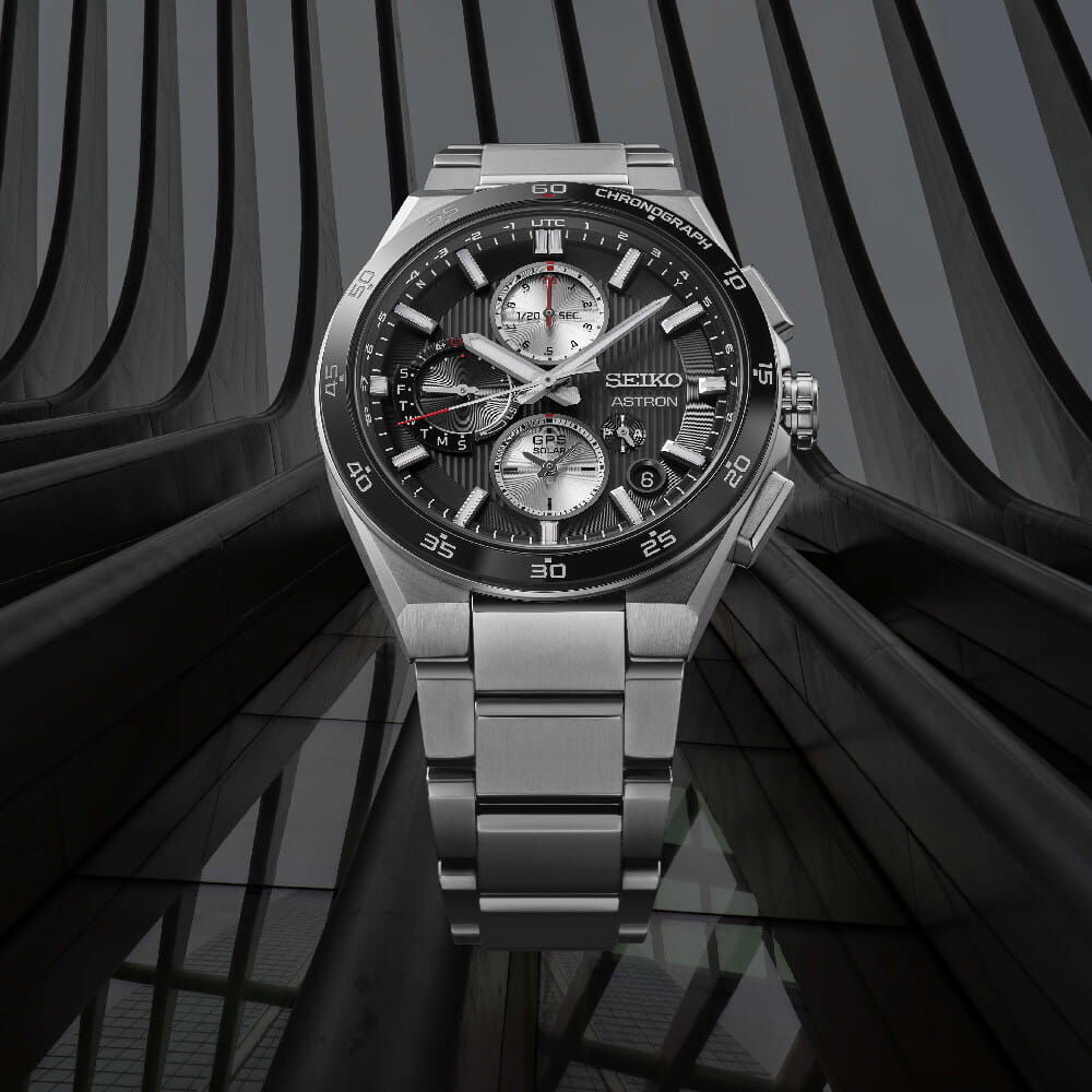 Seiko Seiko Astron GPS Solar Dual Time Chronograph Herrenuhr SSH151J1