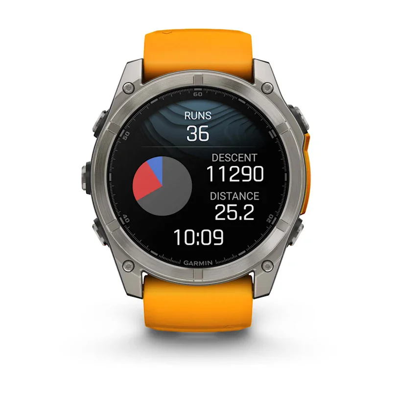 Garmin fēnix® 8 - 51 mm AMOLED Sapphire Graphite/Titanium Titan 010-02905-11