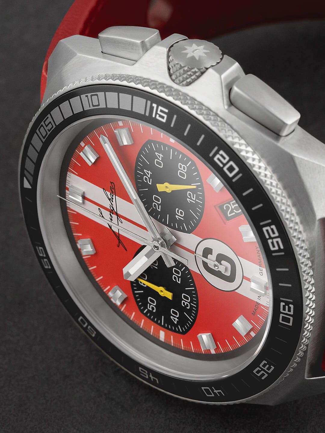 11099be3bcd23d99c7f7ad40362aaf67 JUNGHANS 1972 Chronoscope Sports Edition 2024 Herrenuhr 41/4466.00