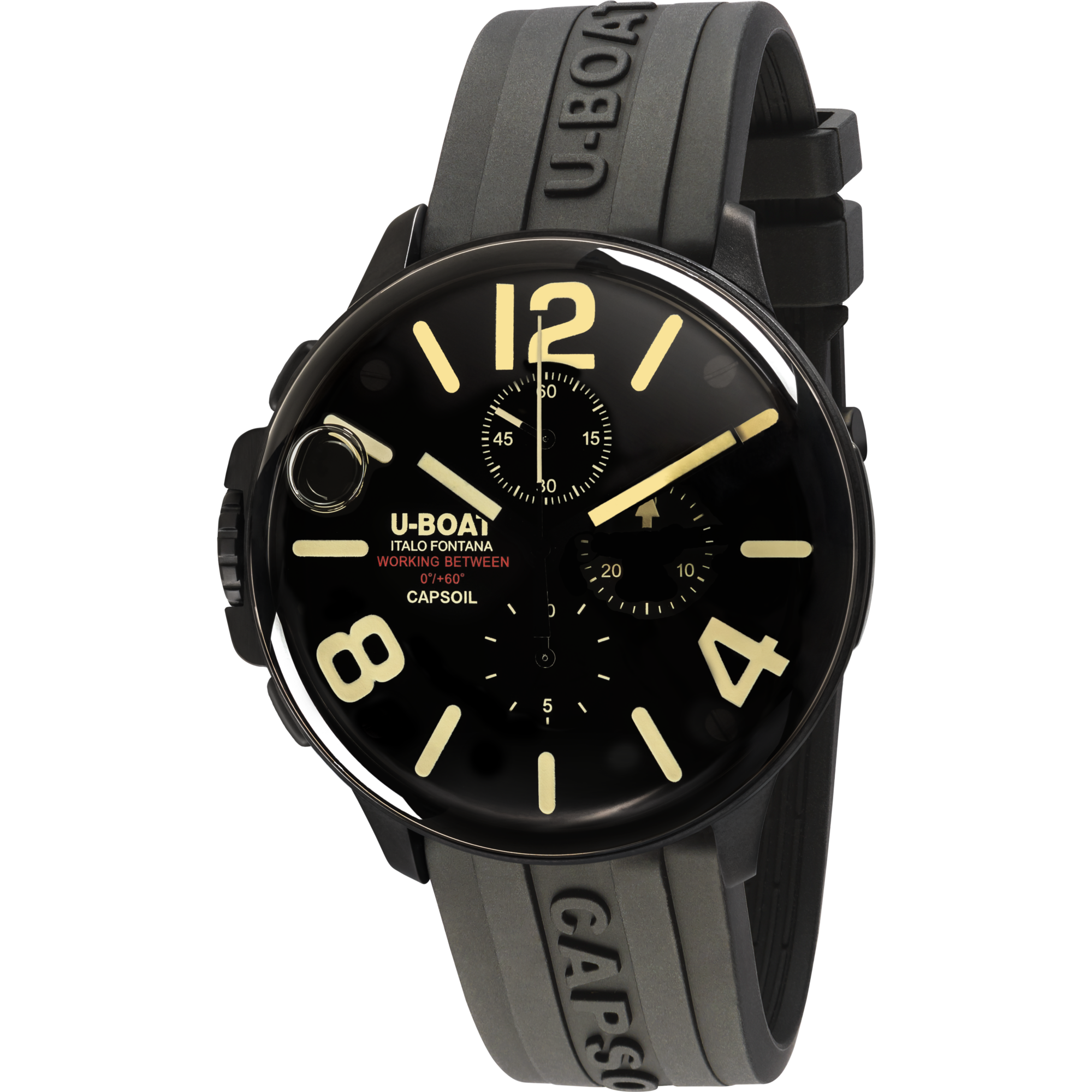 8109D U-Boat Capsoil Chrono DLC men's watch 8109/D