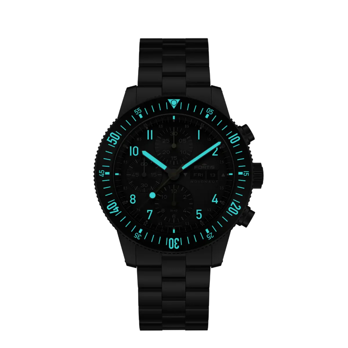 Fortis NOVONAUT N-42 Men's Watch F2040017  Fortis NOVONAUT N-42 Men's Watch F2040017