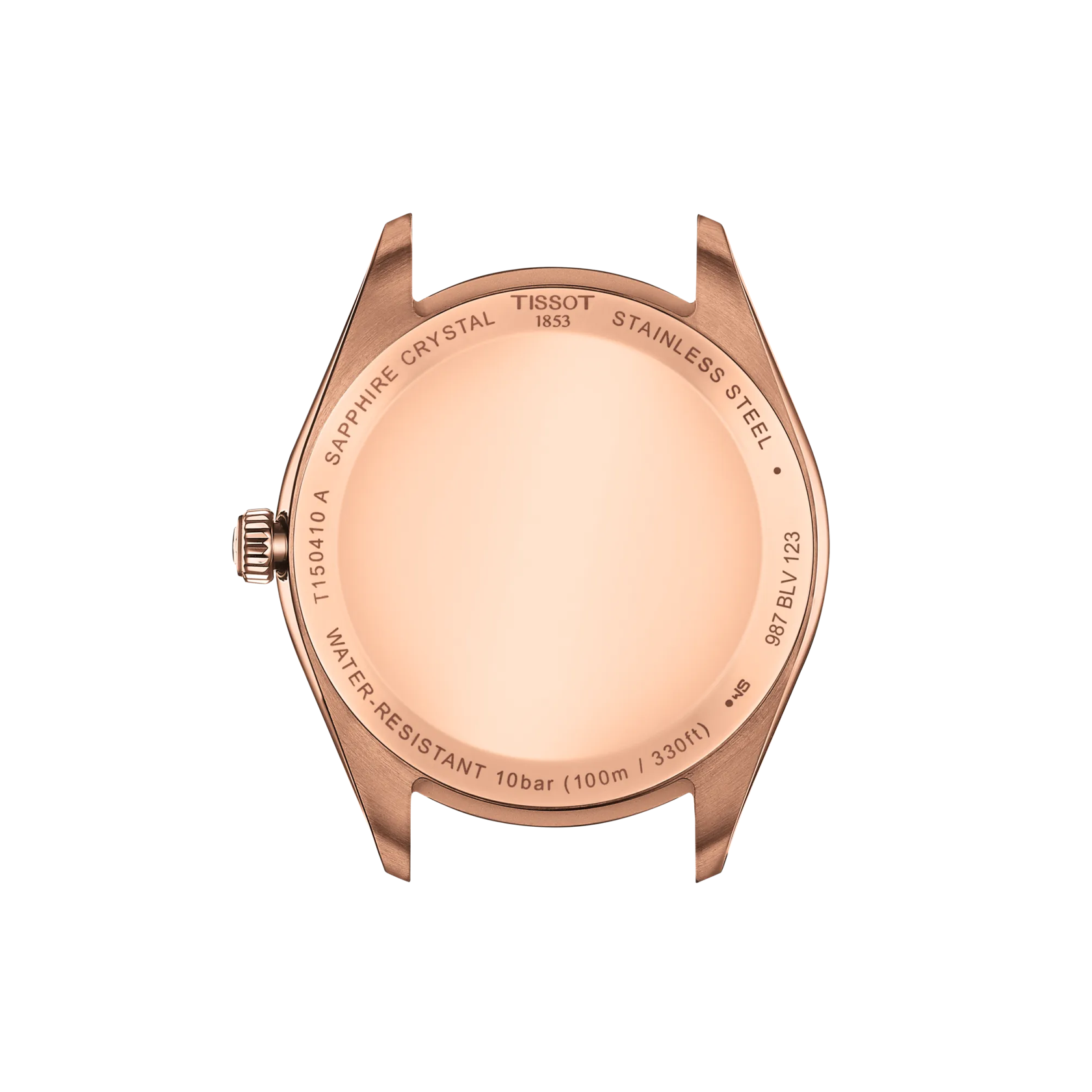 Tissot PR 100 40mm, Swiss Made quartz movement, rose gold men's watch T150.410.33.051.00