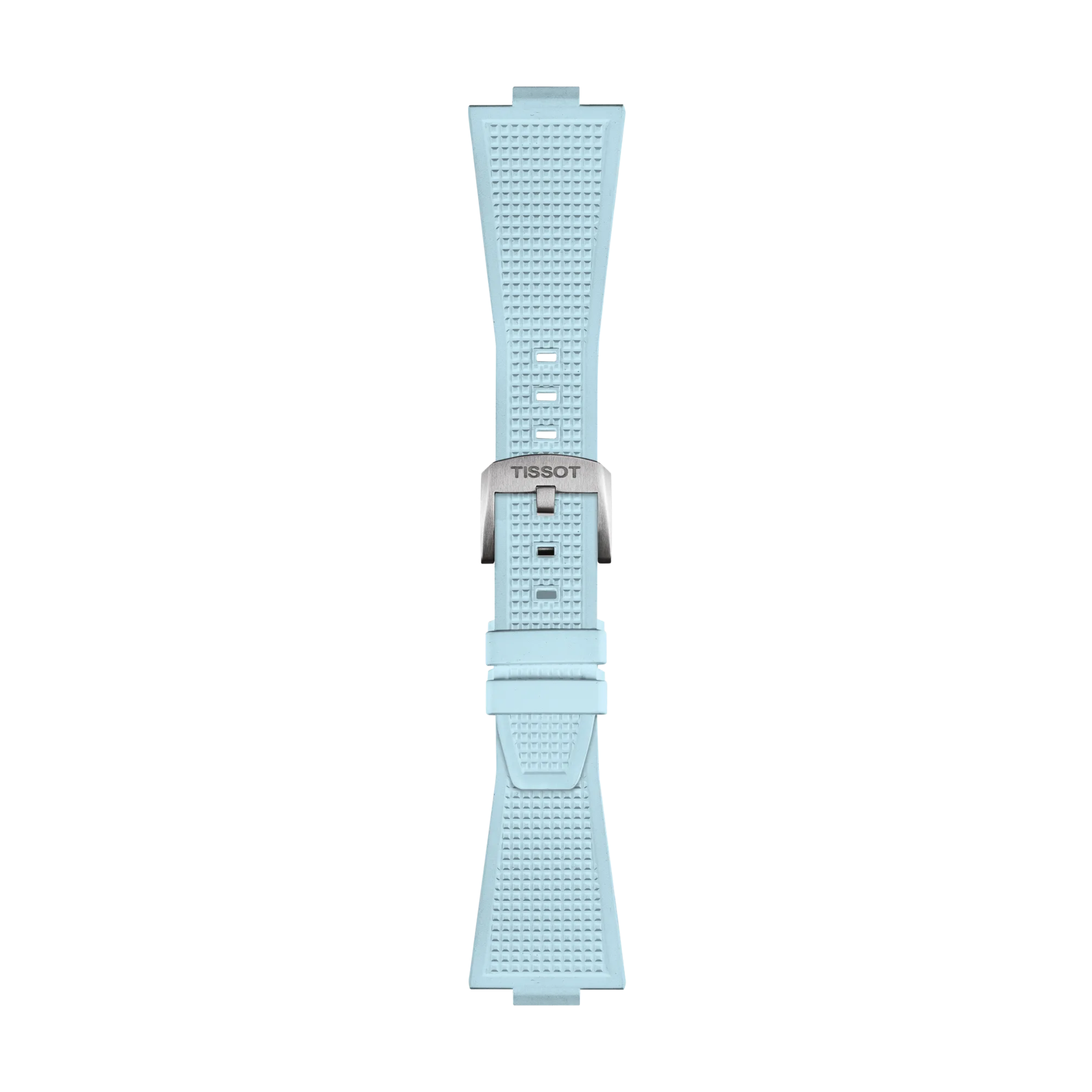 Tissot replacement strap blue rubber 12 mm, T852.049.577