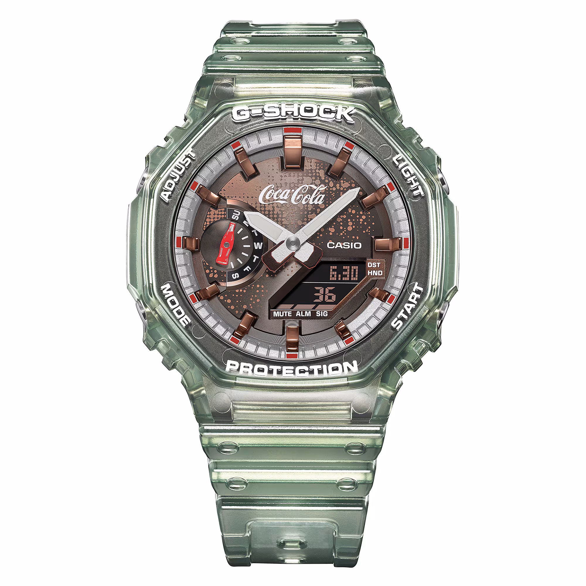 Casio men's watch G-Shock Classic Coca-Cola GA-2100CC-3AER