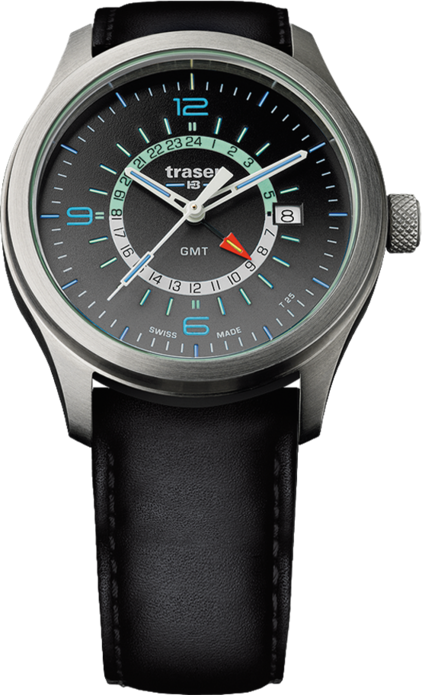 Traser H3 P59 Aurora GMT Anthracite Herrenuhr 107231