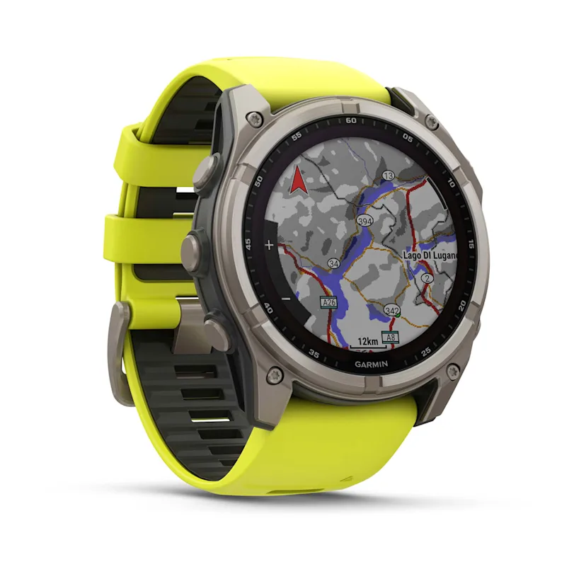 Garmin fēnix® 8 - 51 mm Solar Sapphire Graphit/Titanium Titan 010-02907-21