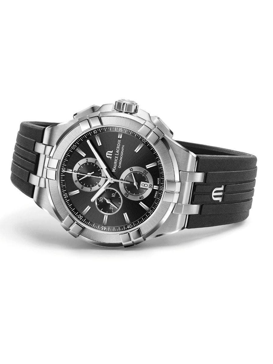 Maurice Lacroix Aikon Chronograph Date Herrenuhr AI1018-SS001-330-2