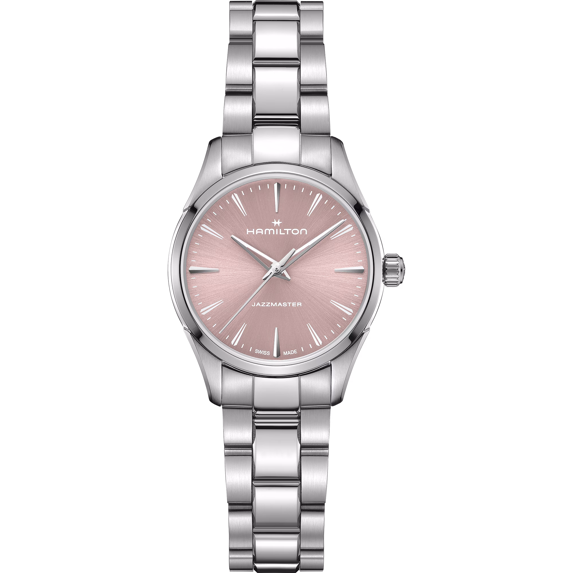 Hamilton Jazzmaster Quartz 32 mm Rosa Damenuhr H32301171
