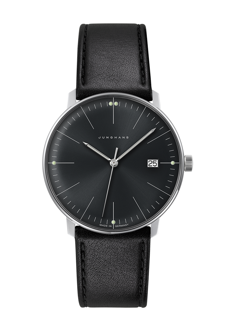 Junghans max bill Quarz Saphirglas Herrenuhr 041/4465.02