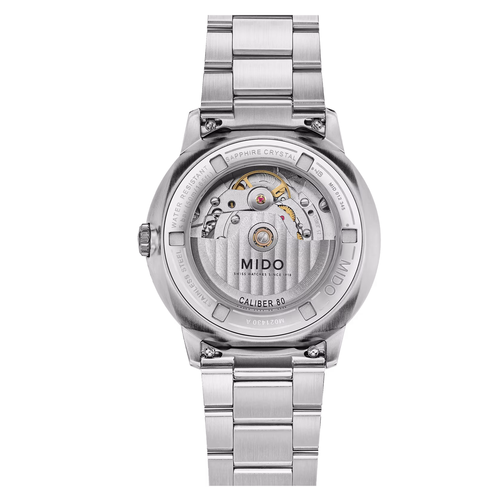 Mido Commander Datoday Silber Herrenuhr M021.430.11.031.00