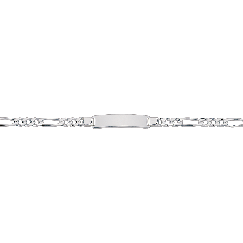 5205810 CEM 925 er Silber Identband 21,5 cm rhodiniert BIDR904669