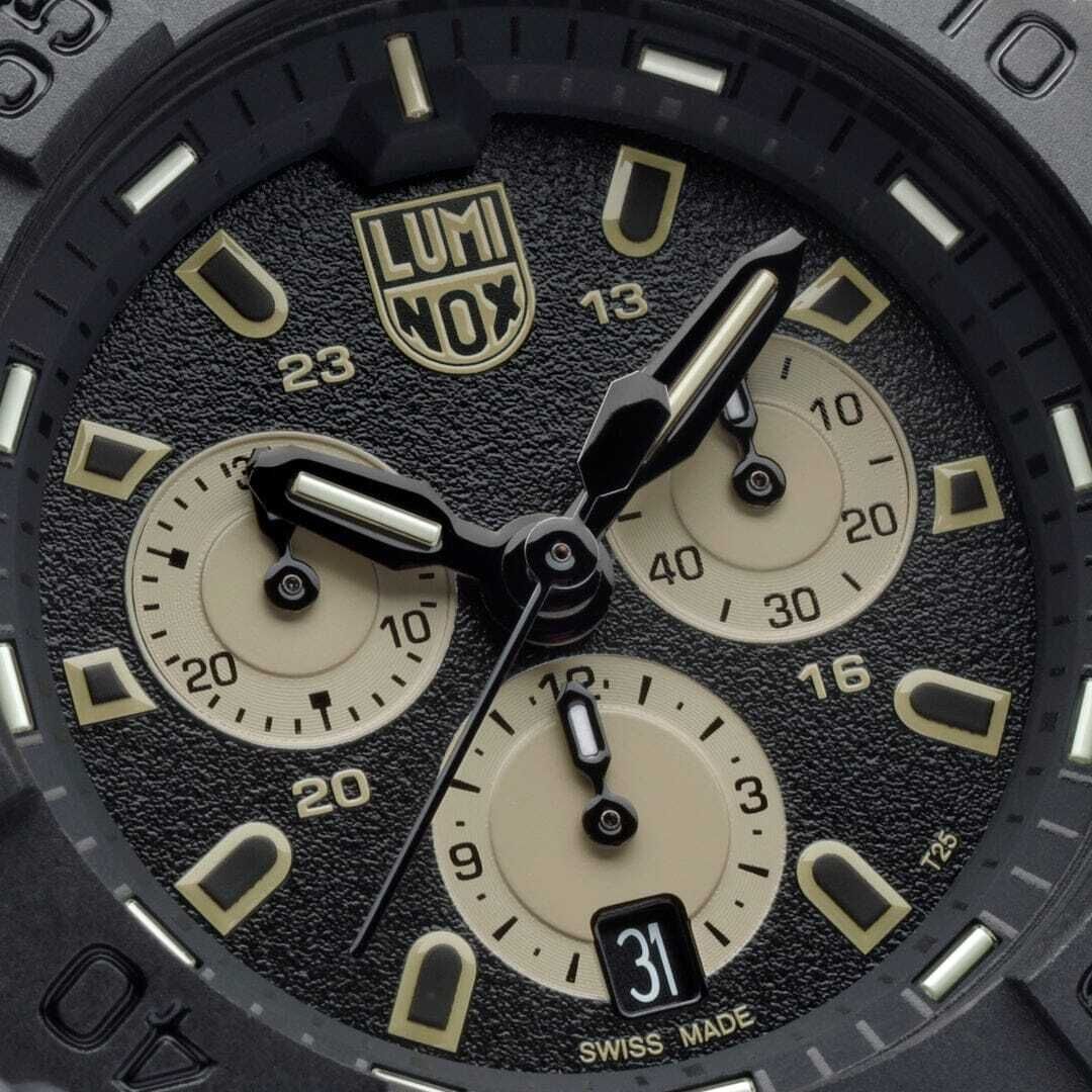 Luminox Navy SEAL Chronograph 45 mm Militäruhr 200 Meter wasserdicht Herrenuhr XS.3587