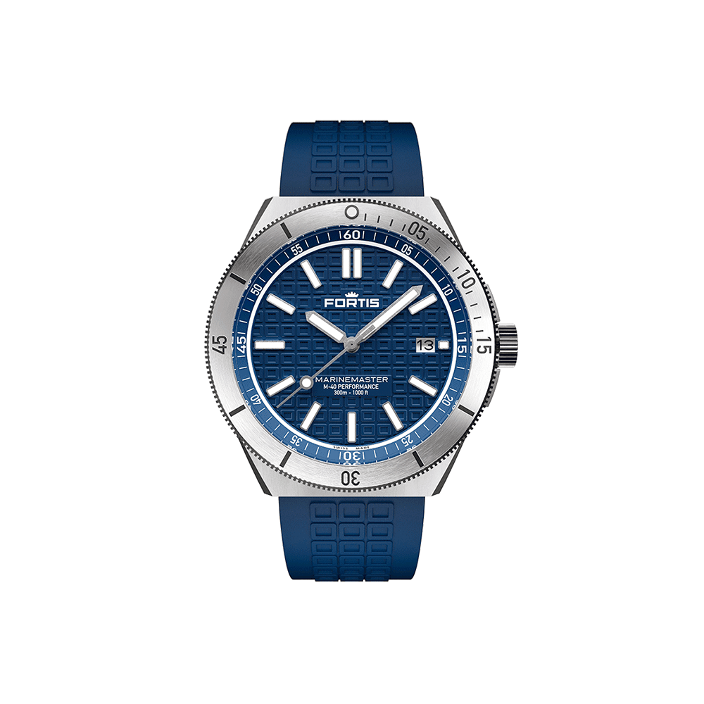 Fortis Marinemaster M-40 Ocean Blue Herrenuhr F8120028