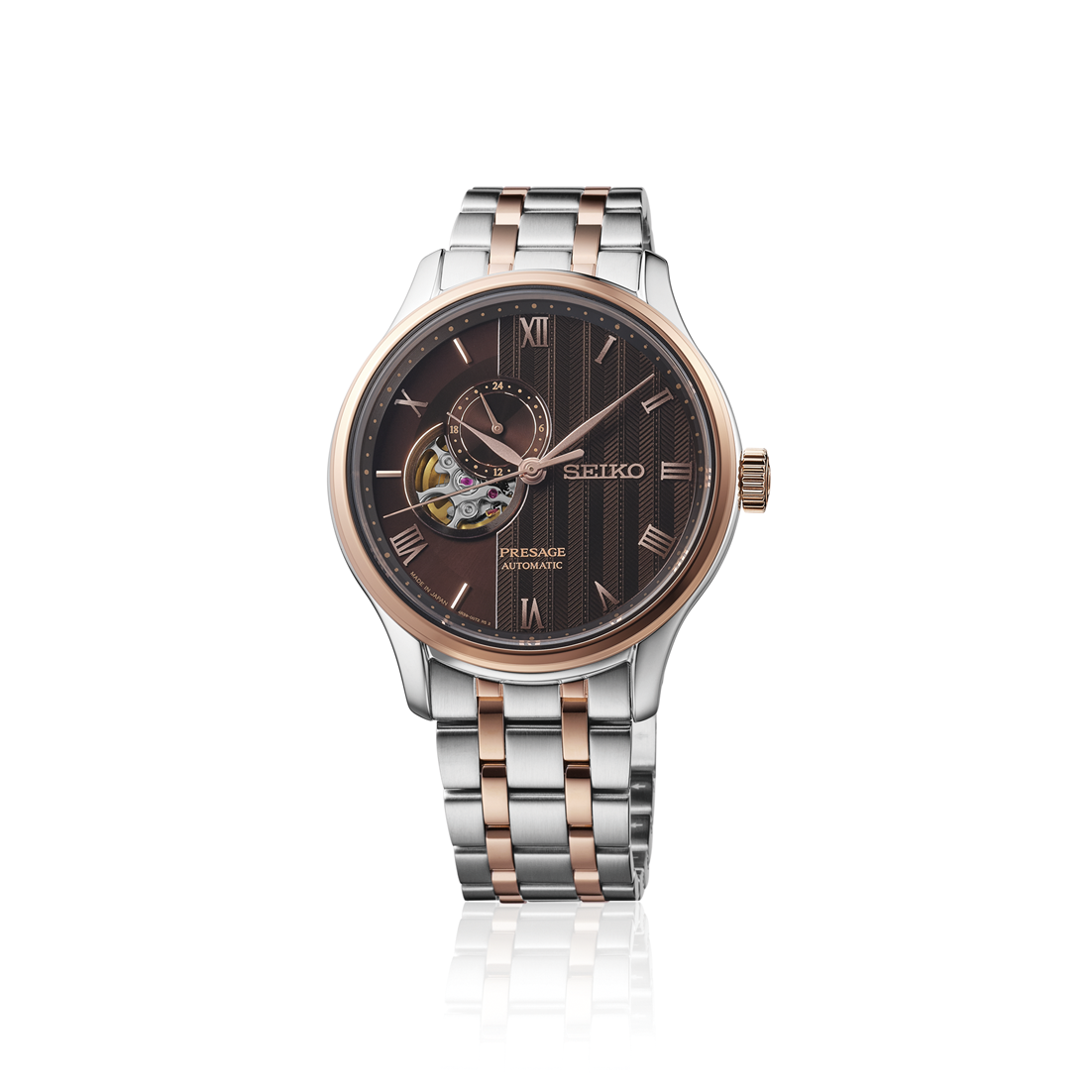 Seiko Presage Automatik Offenes Herz "Japanese Garden" Herrenuhr SSA466J1