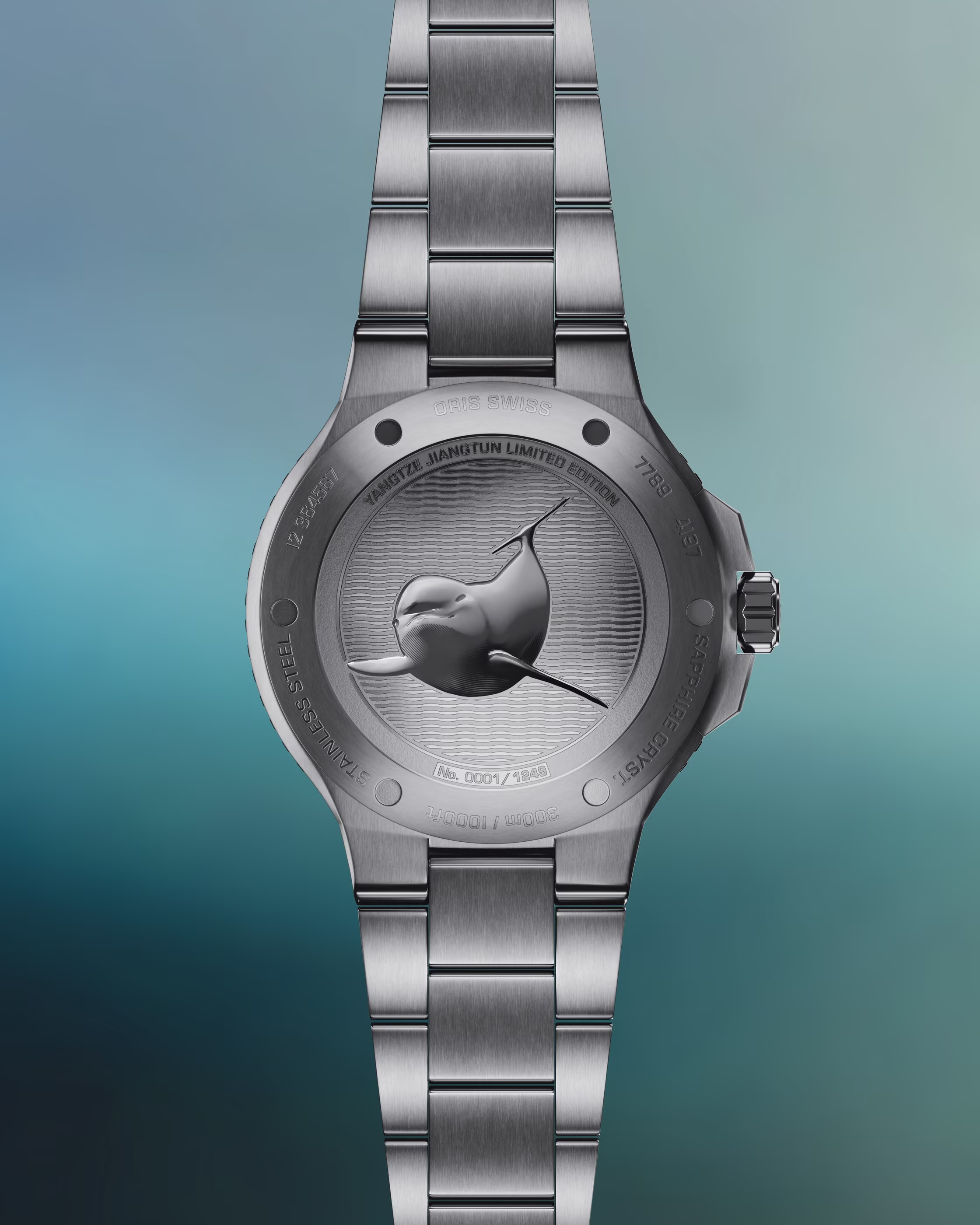 Oris Equis, Yangtze Jiangtun Limited Edition, 43.50 mm Herrenuhr 01 733 7789 4197-Set