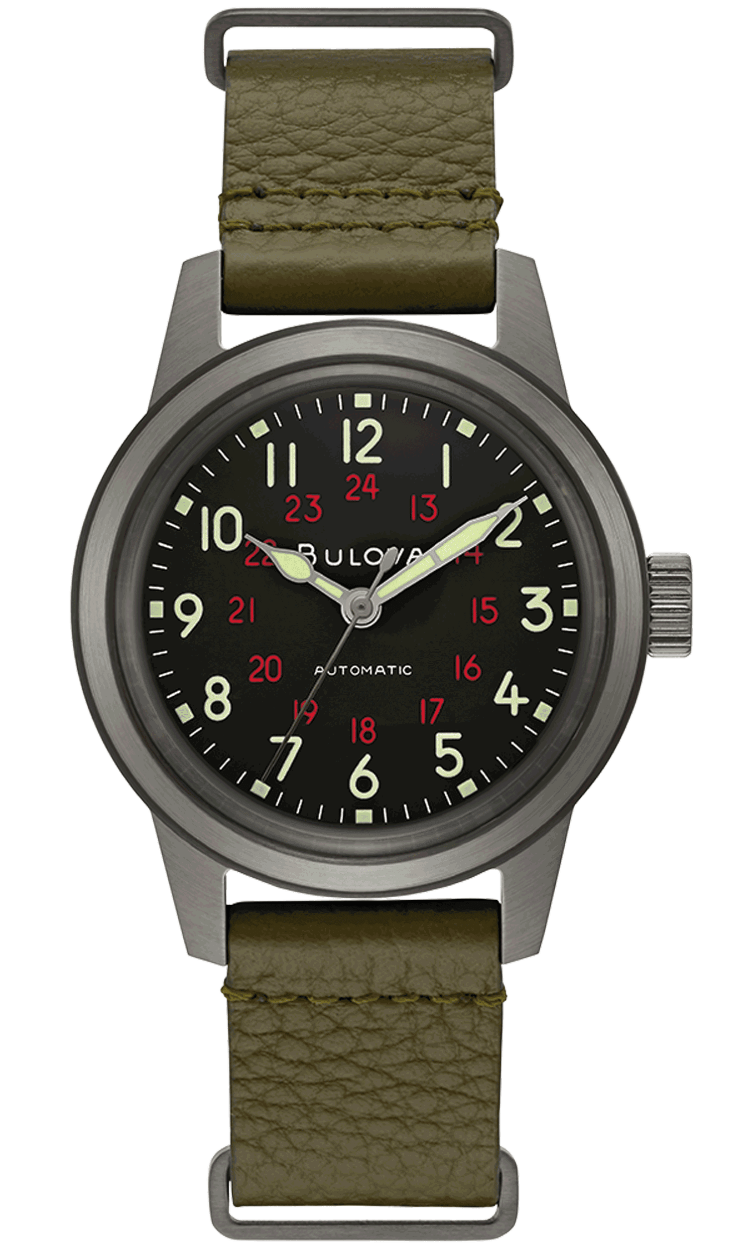 Bulova Military Automatik Herrenuhr 98A255