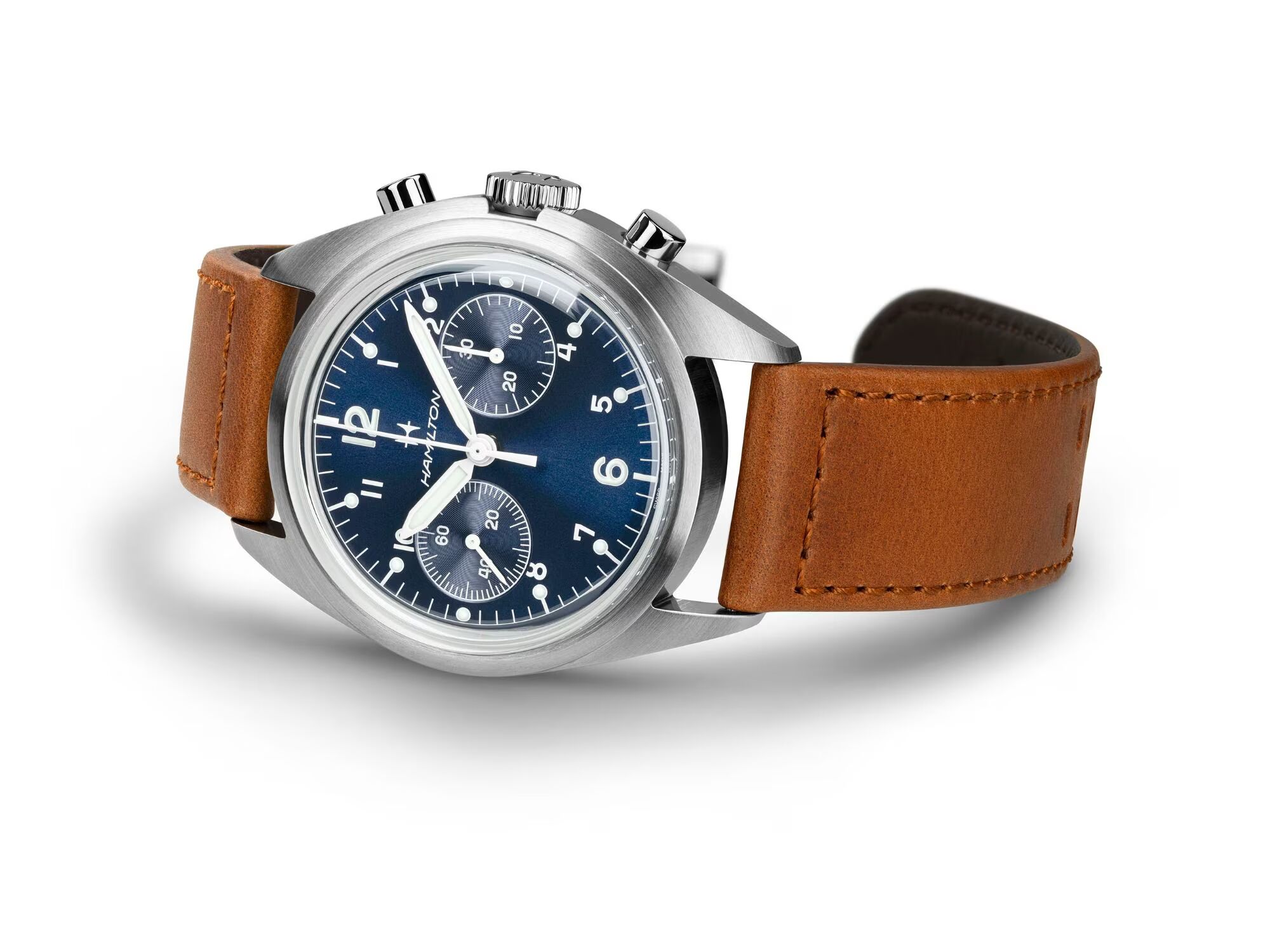 Hamilton Khaki Aviation Pilot Pioneer Mechanical Chronograph Herrenuhr H76409540