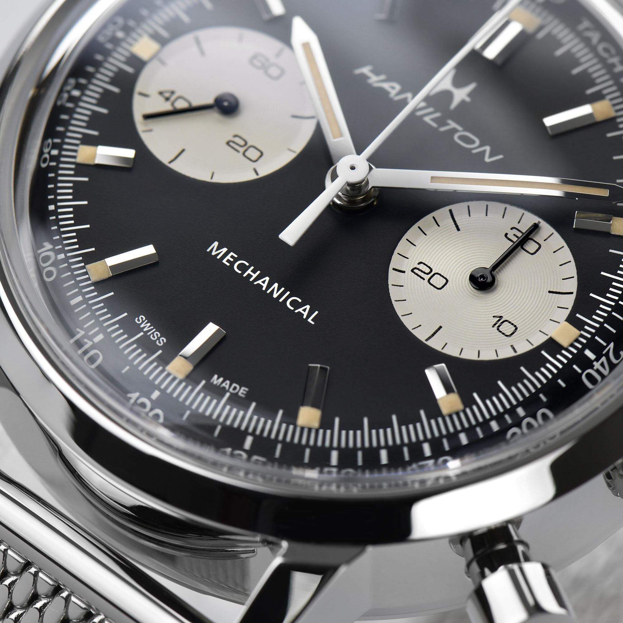 Hamilton Intra-Matic Chronograph H Mechanical Chrono H38429130 Herrenuhr