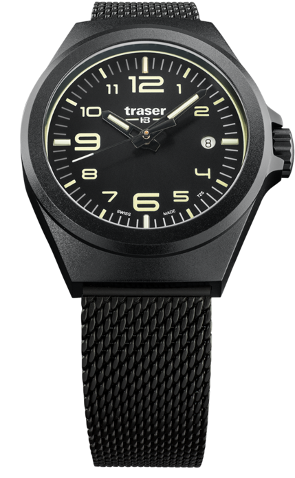 Traser H3 P59 Essential S Black Men's Watch 108204 Traser H3 P59 Essential S Black Men's Watch 108204