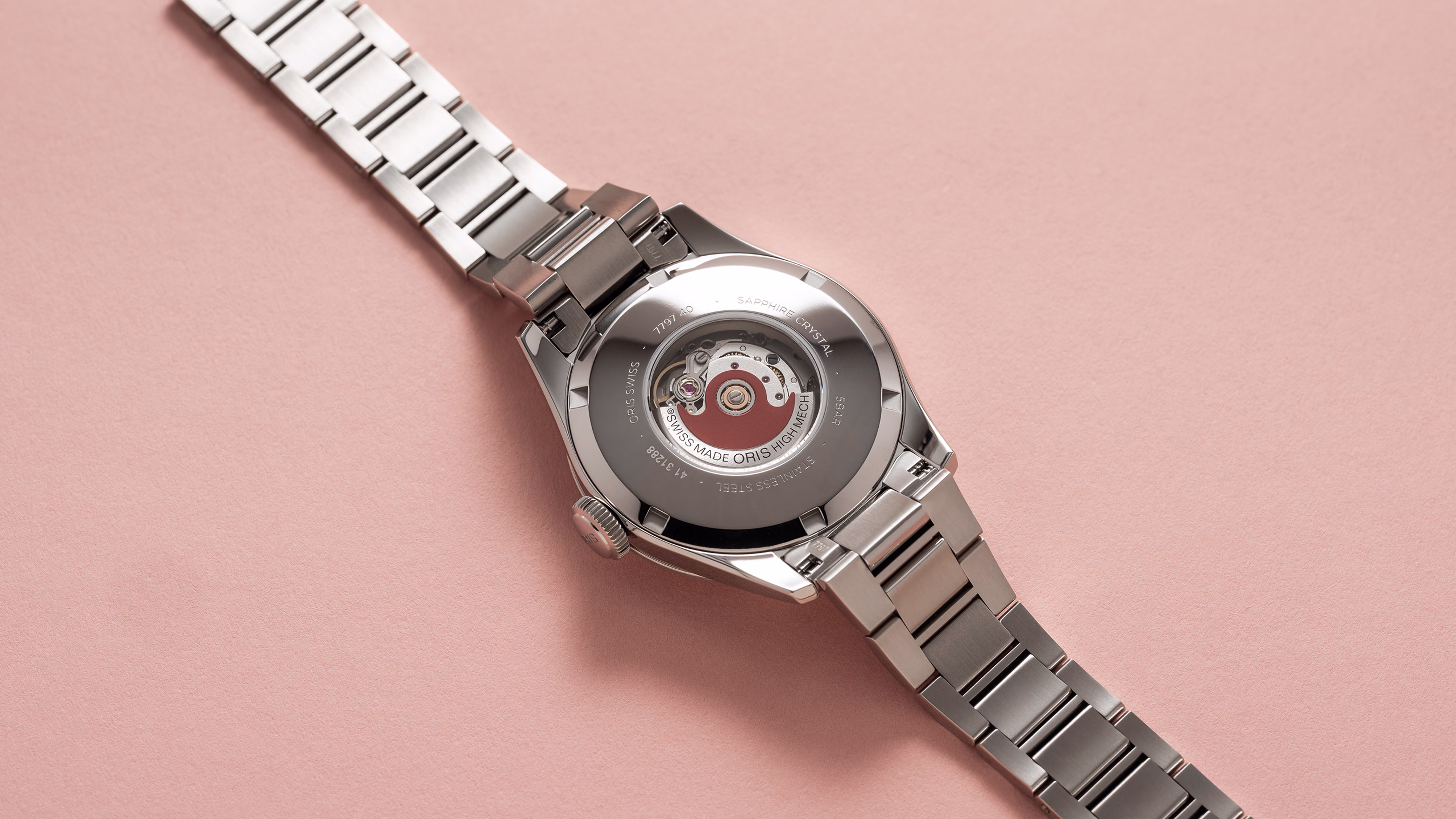 Oris Big Crown Diamonds 34mm, Automatic, Stainless Steel, Black Ladies' Watch 01 531 7797 4094-07 8 17 06