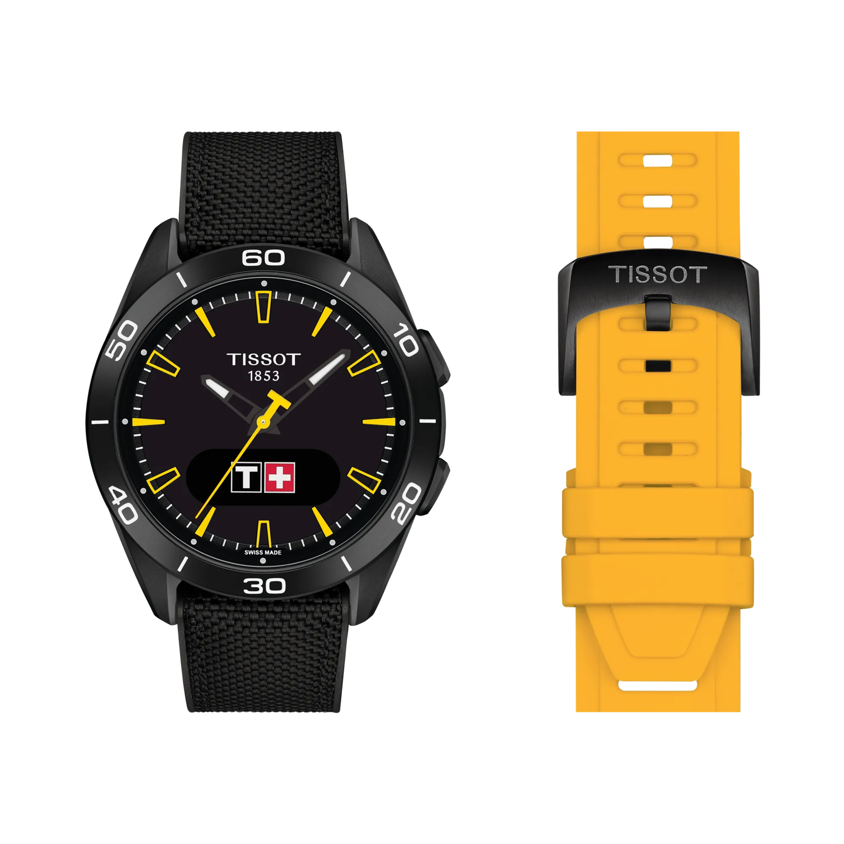 Tissot T-TOUCH Connect Sport  Jungfraubahn 43.75mm Herrenuhr T153.420.47.051.06