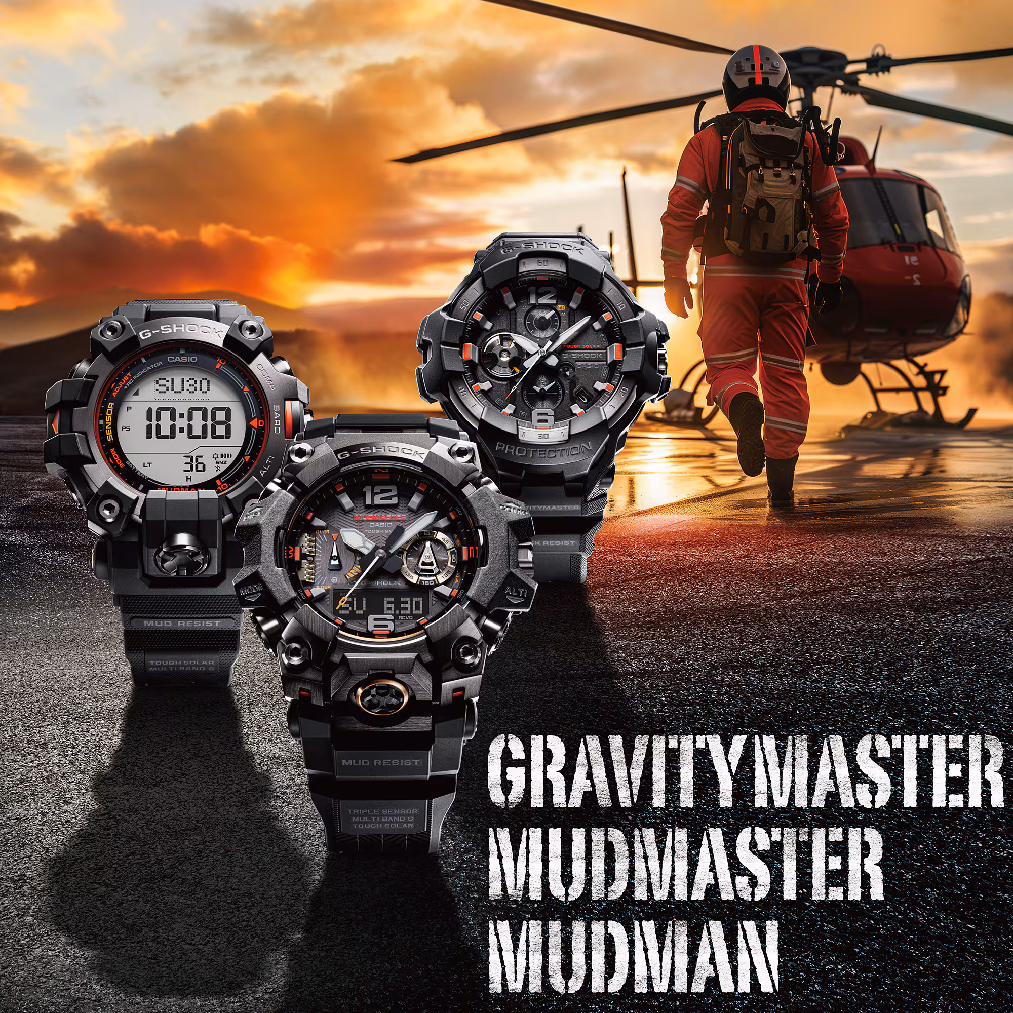 G-SHOCK MASTER OF G MUDMAN GW-9500MEC-1ER