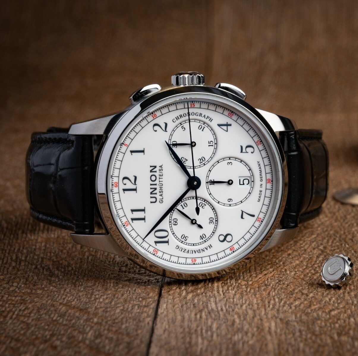 Union Glashütte 1893 Johannes Dürrstein Edition Herrenuhr D007.459.16.017.00