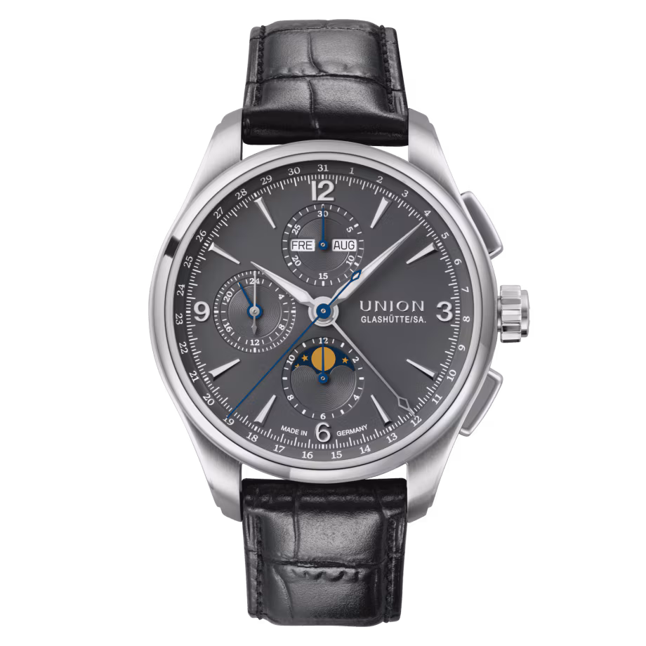 Union Glashütte Belisar Chronograph Mondphase Herrenuhr D014.425.16.087.00
