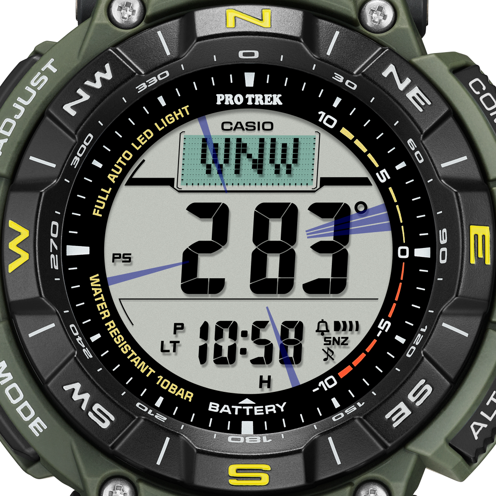 Casio PRO TREK Herrenuhr PRG-340-3ER Casio PRO TREK Herrenuhr PRG-340-3ER