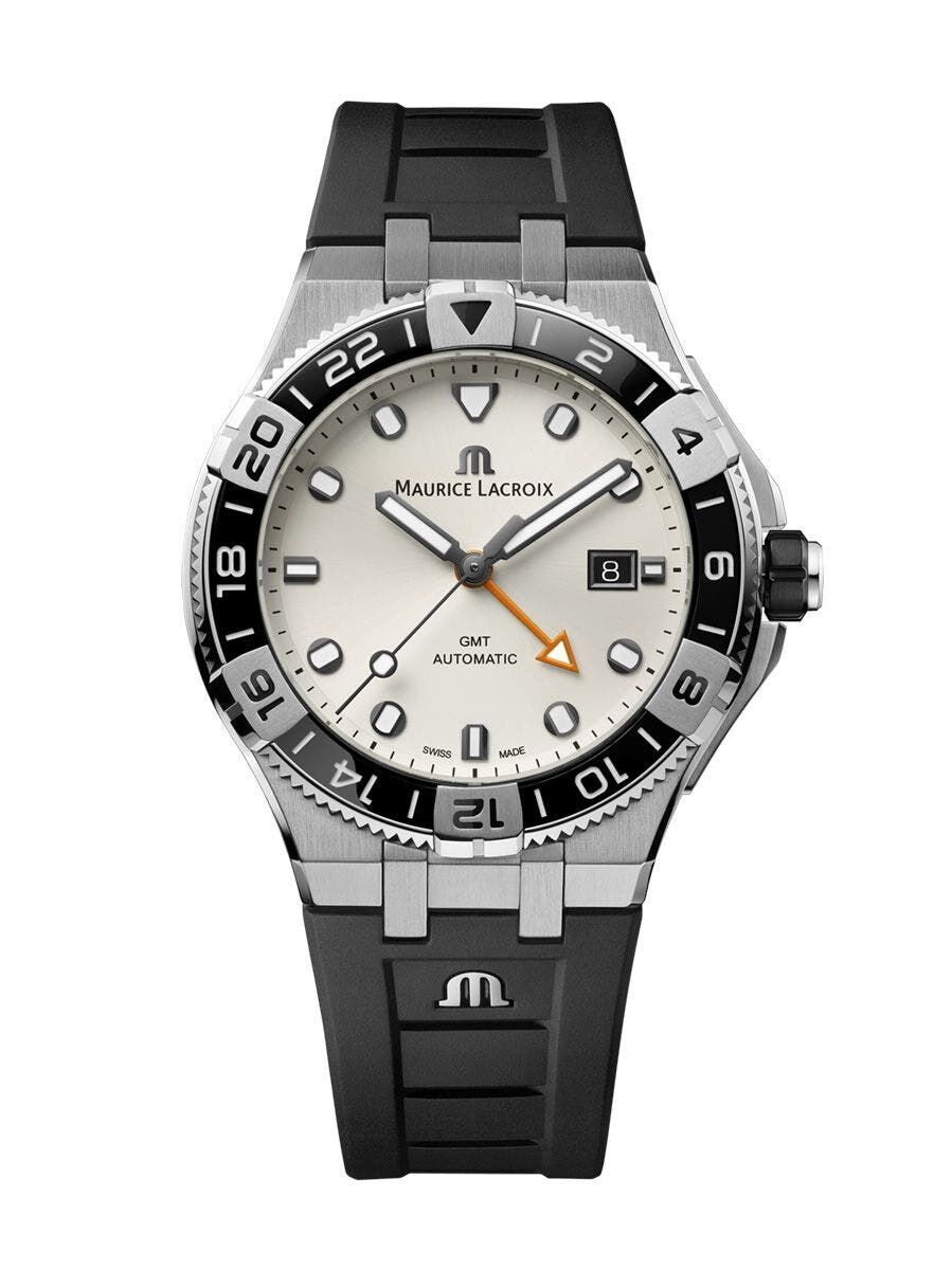 Maurice Lacroix Aikon Strap-Promotion GMT Herrenuhr AI6158-SS00F-130-A