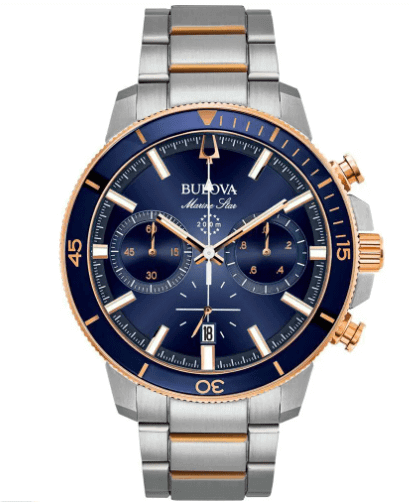 Bulova Herrenuhr Marine Star  98B301