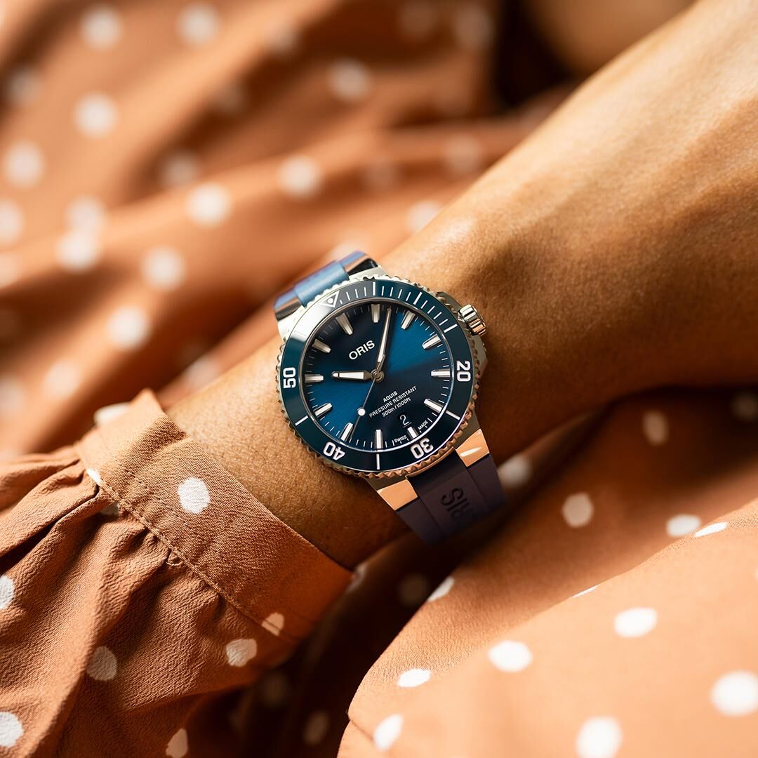 Oris Aquis Date Automatic unisex watch , 01 733 7787 4135-07 4 22 35FC Oris Aquis Date Automatic unisex watch , 01 733 7787 4135-07 4 22 35FC