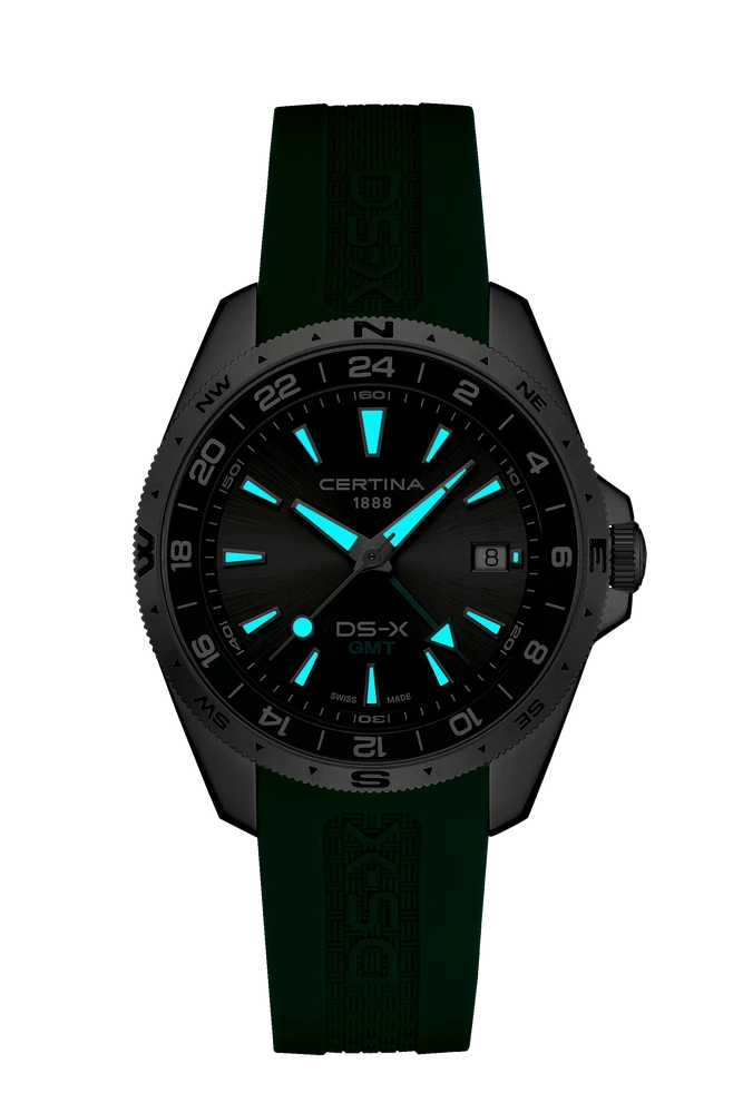 Certina DS-X GMT Quarz Herrenuhr C047.452.17.081.00