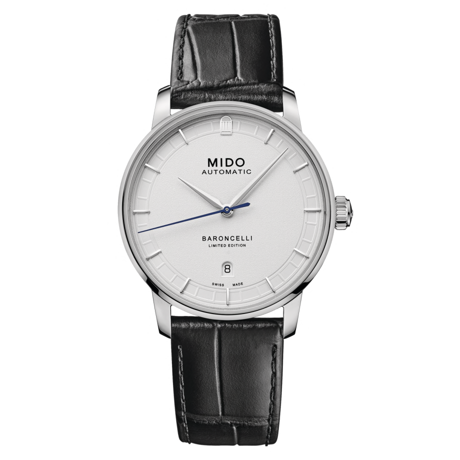 M037-407-16-261-00_0_front_1 Mido Baroncelli II men's watch M037.407.16.261.00 Limited Edition