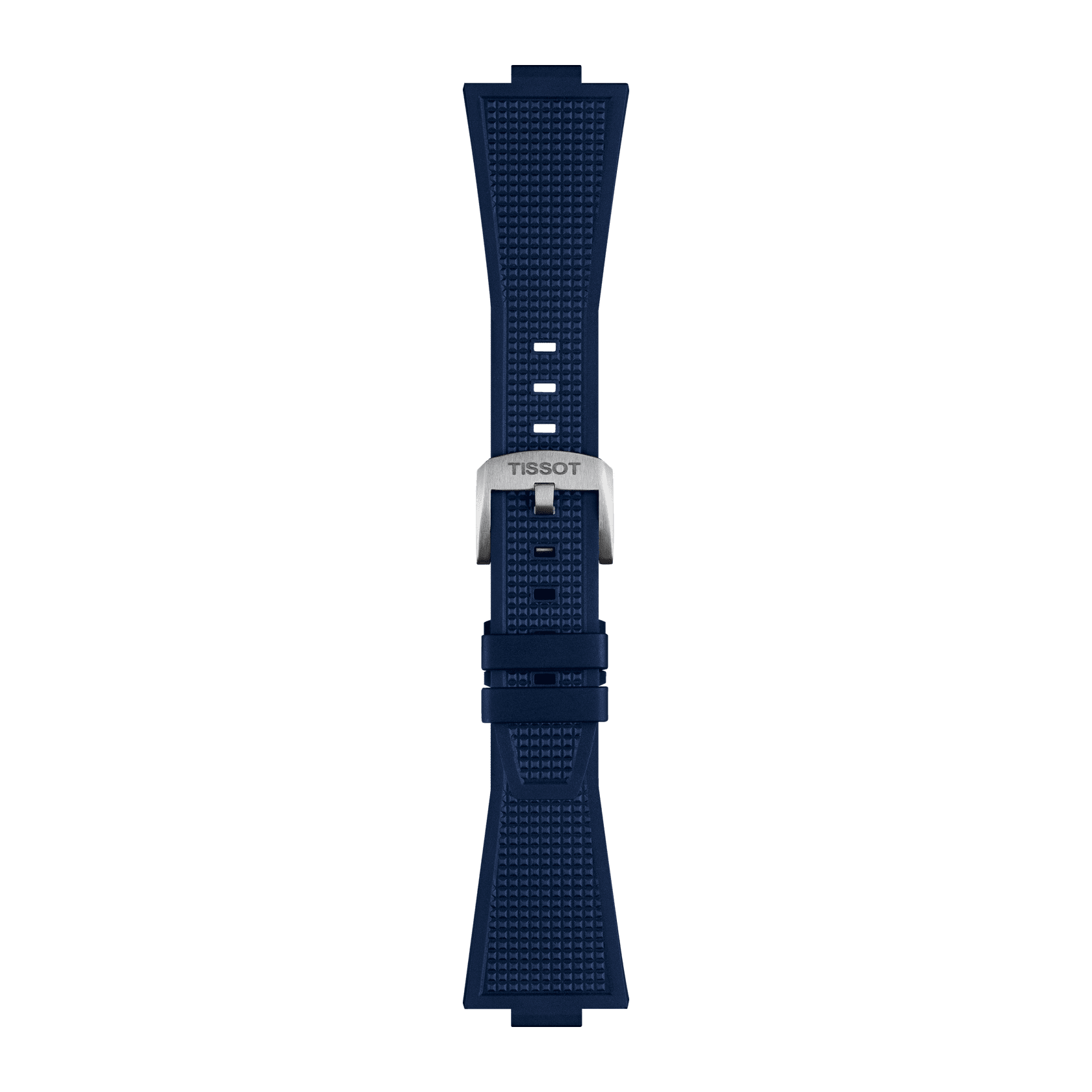 Tissot replacement strap rubber blue 12 mm