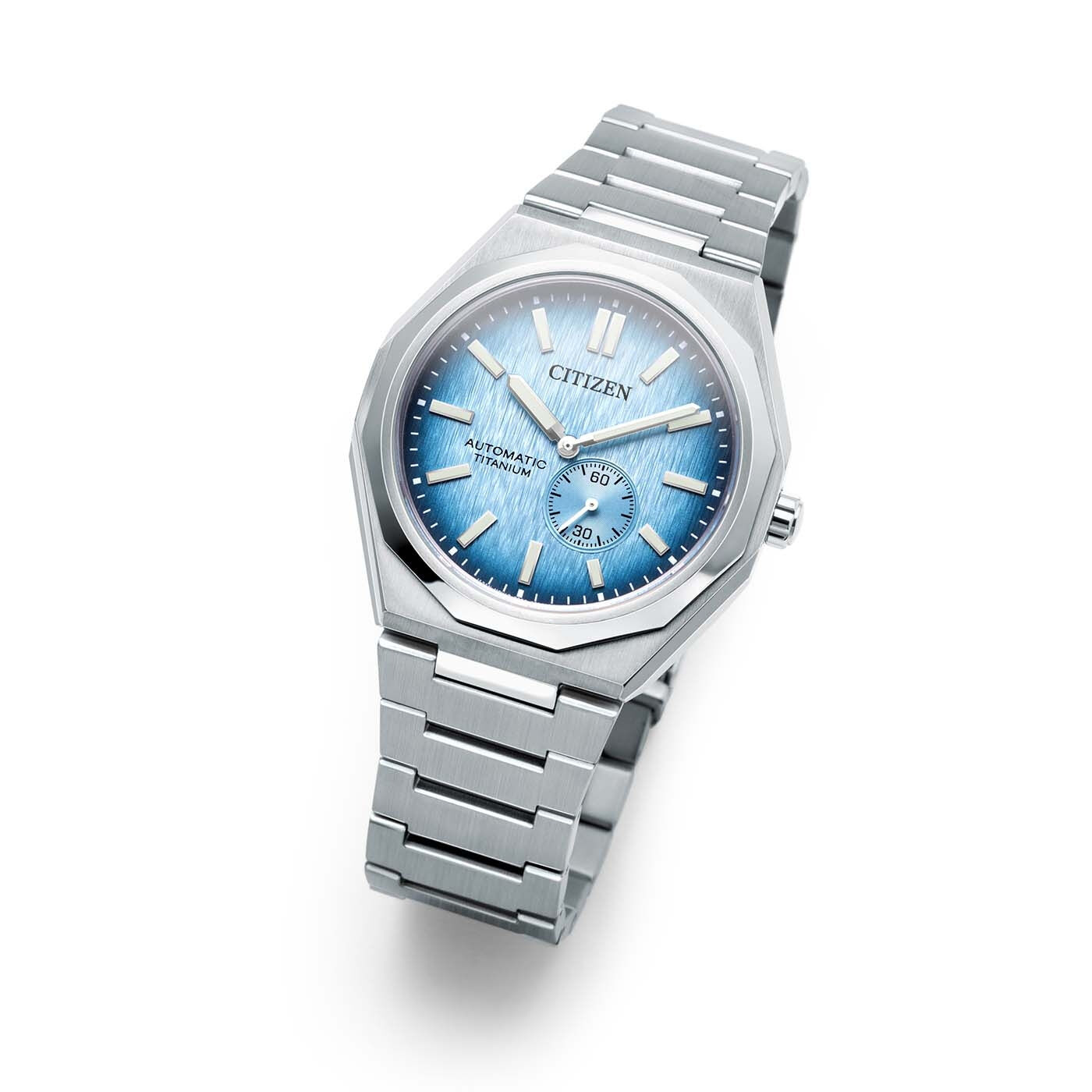 Citizen Super Titanium Zenshin 60 blue men's watch NK5020-58L Citizen Super Titanium Zenshin 60 blue men's watch NK5020-58L
