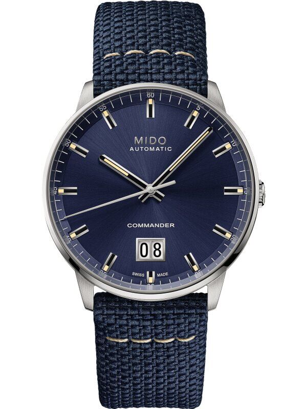 m0216261704100 Mido Commander Big Data Men's Watch M021.626.17.041.00