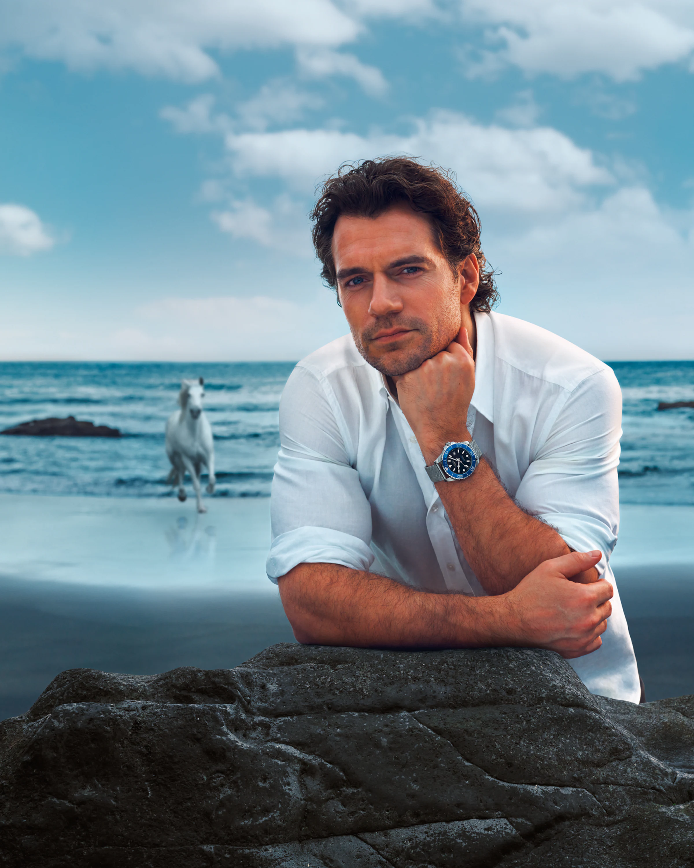 Longines Hydroconquest blau schwarz 42mm Herrenuhr L3.788.4.90.6