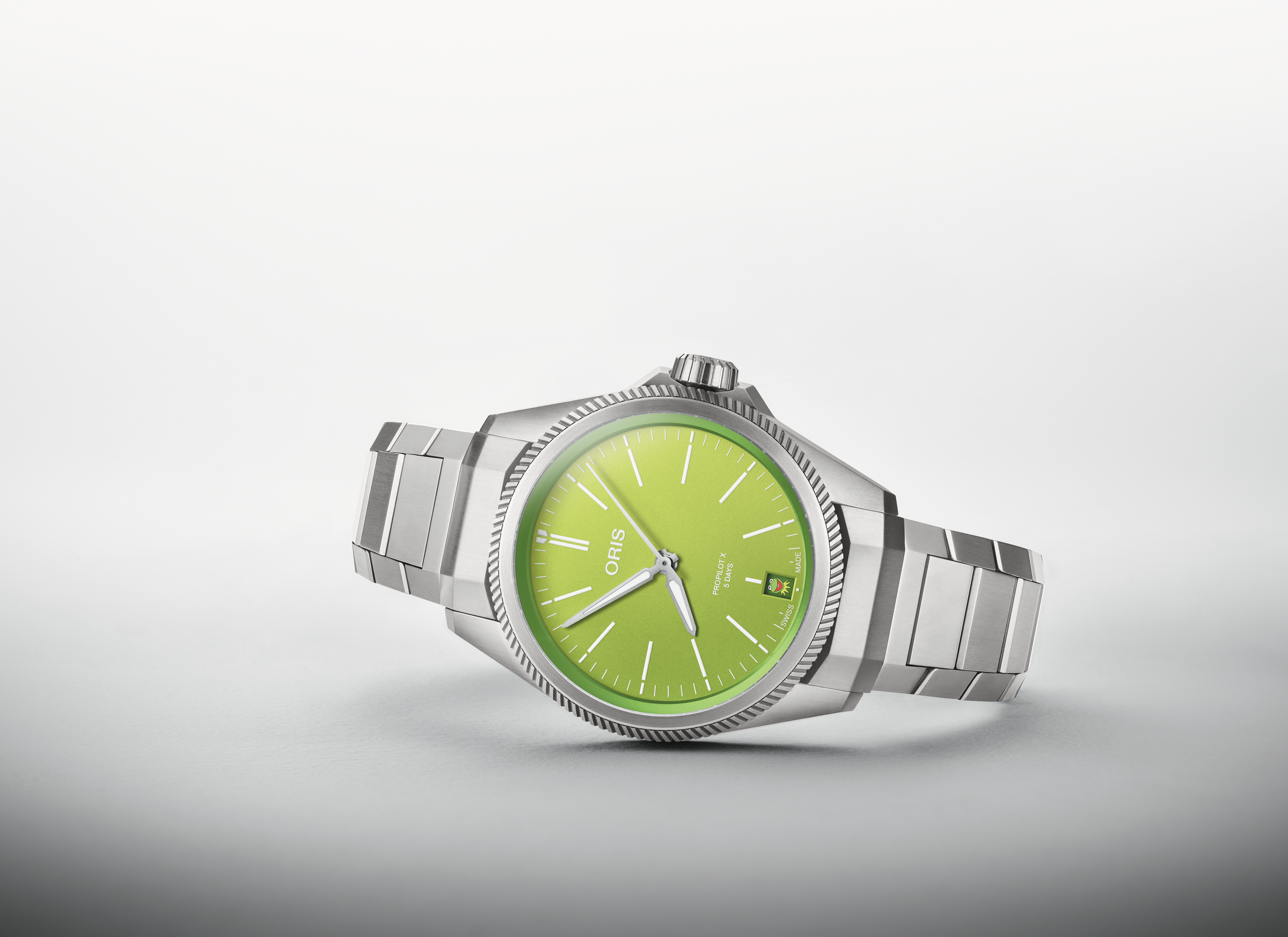 Oris Propilot X Kermit Edition unisex watch , 01 400 7778 7157 Oris Propilot X Kermit Edition unisex watch , 01 400 7778 7157