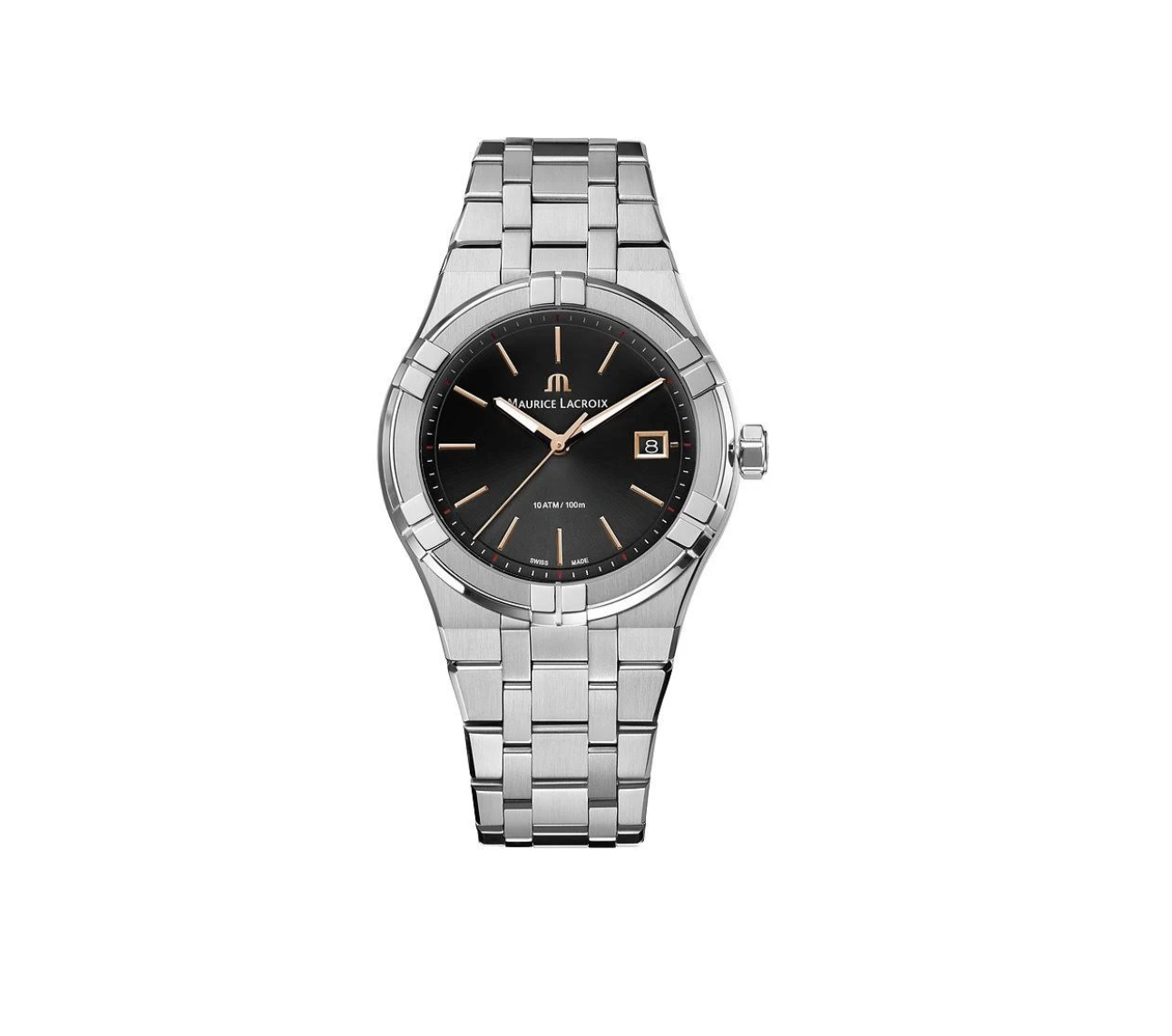 Maurice Lacroix Aikon Date Men's Watch AI1108-SS002-331-1 Maurice Lacroix Aikon Date Men's Watch AI1108-SS002-331-1