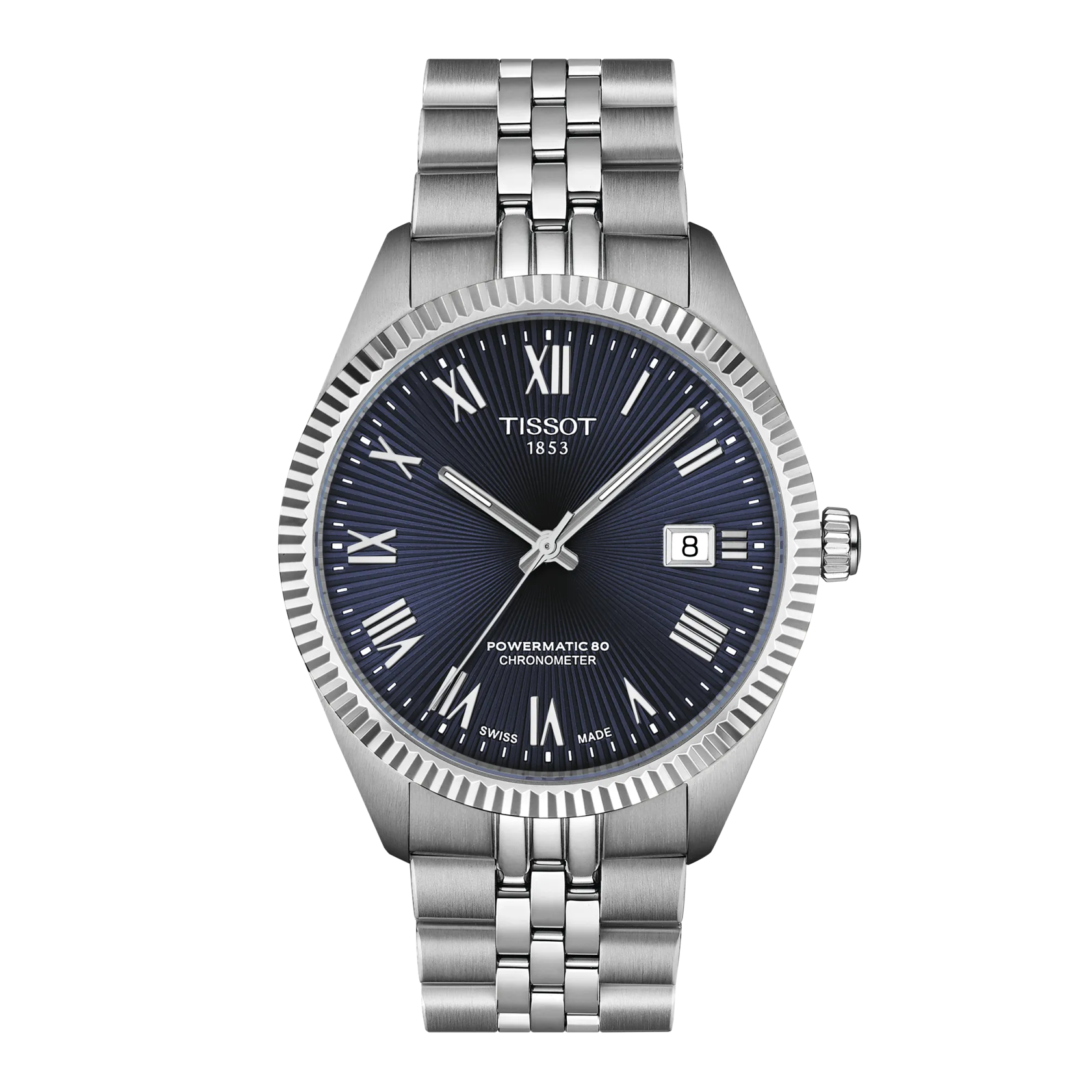 Tissot Ballade Powermatic 80 COSC 39mm Blau Herrenuhr T156.408.11.043.00