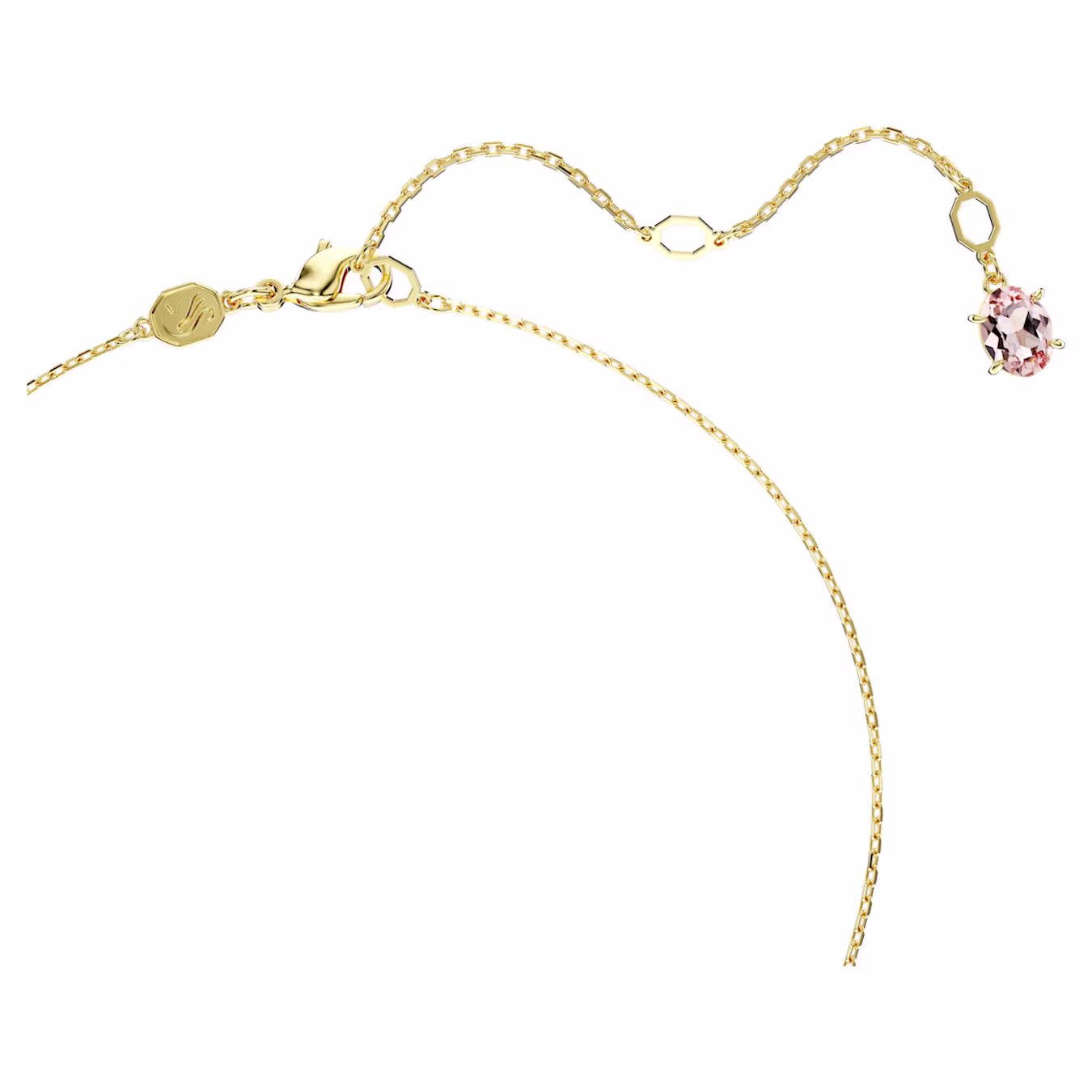 Swarovski  Gema Anhänger Verschiedene Schliffe, Mehrfarbig, 18k vergoldet