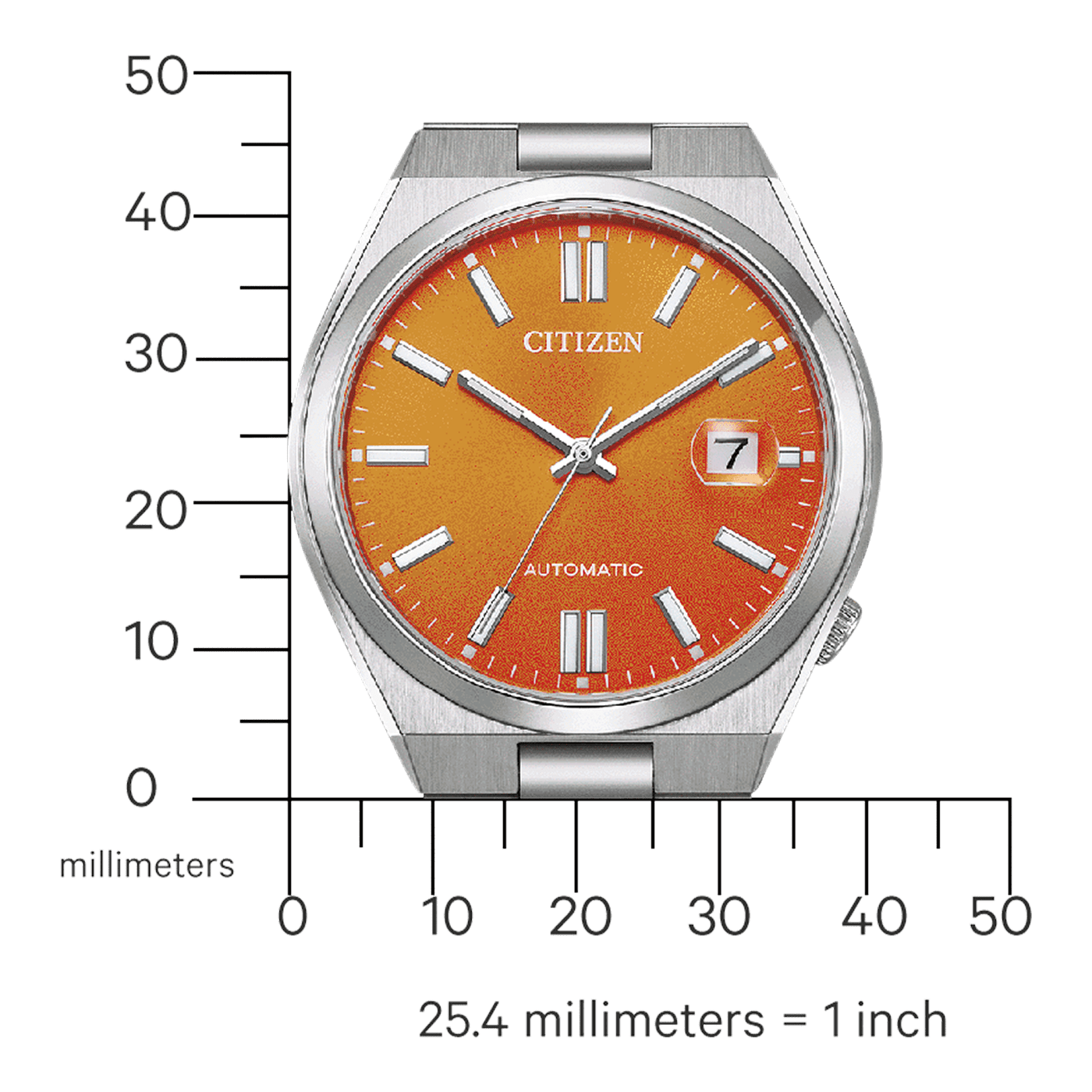 Citizen Herrenuhr Automatik Kollektion NJ0151-88Z